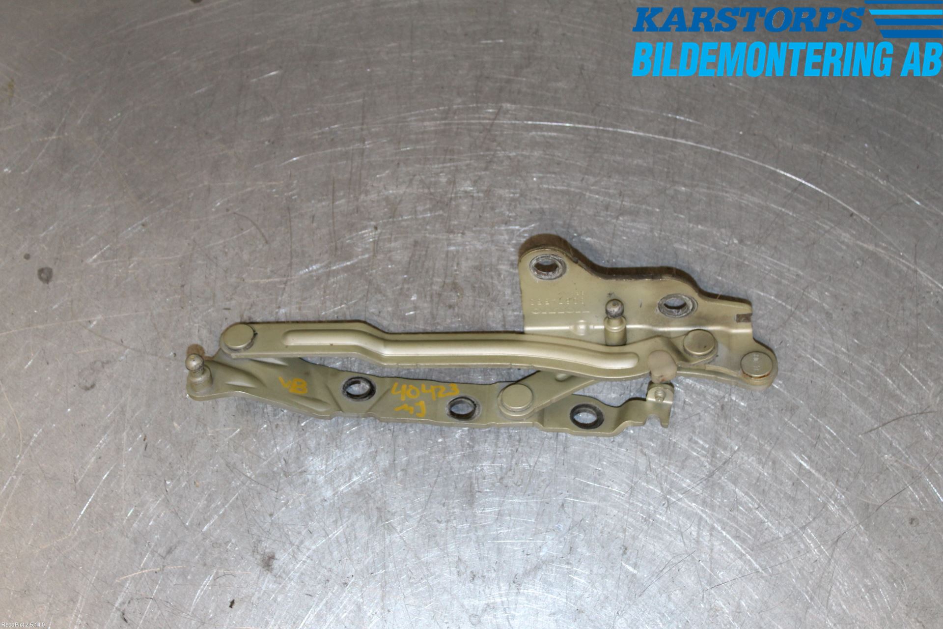 Volvo S40 04-07 Bakluke Hengsel Venstre