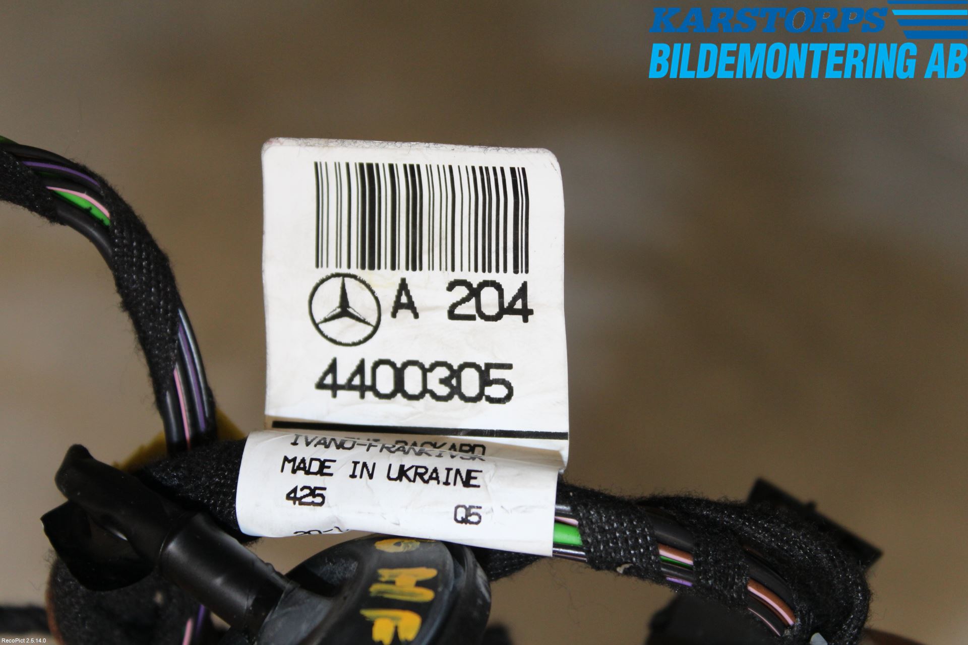 Mercedes-Benz MB C-KLASS (W204) 07-15 Ledningsnett
