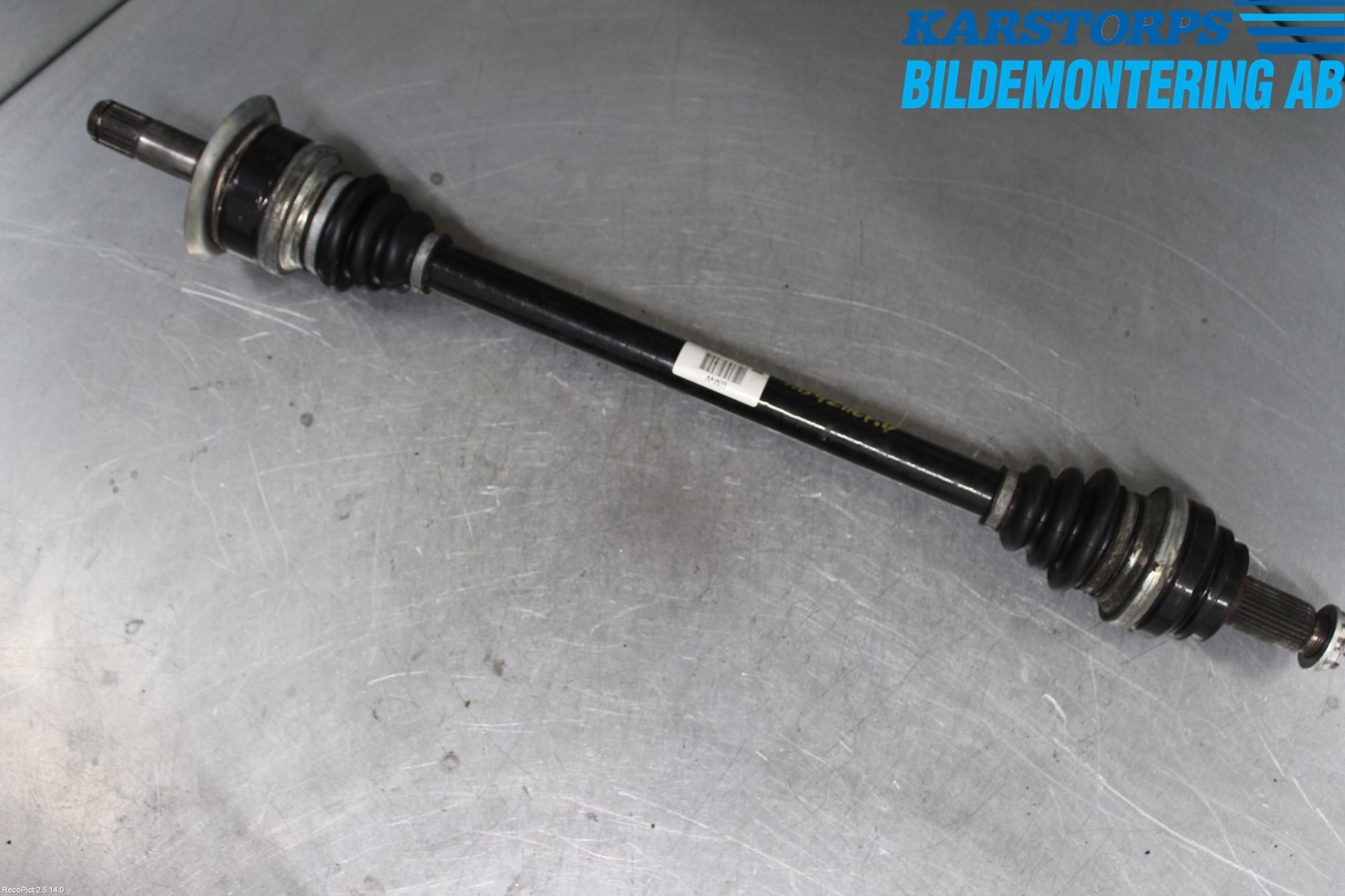 BMW 5 F10/F11/F18 09-17 Drivaksel Bak Kompl Venstre