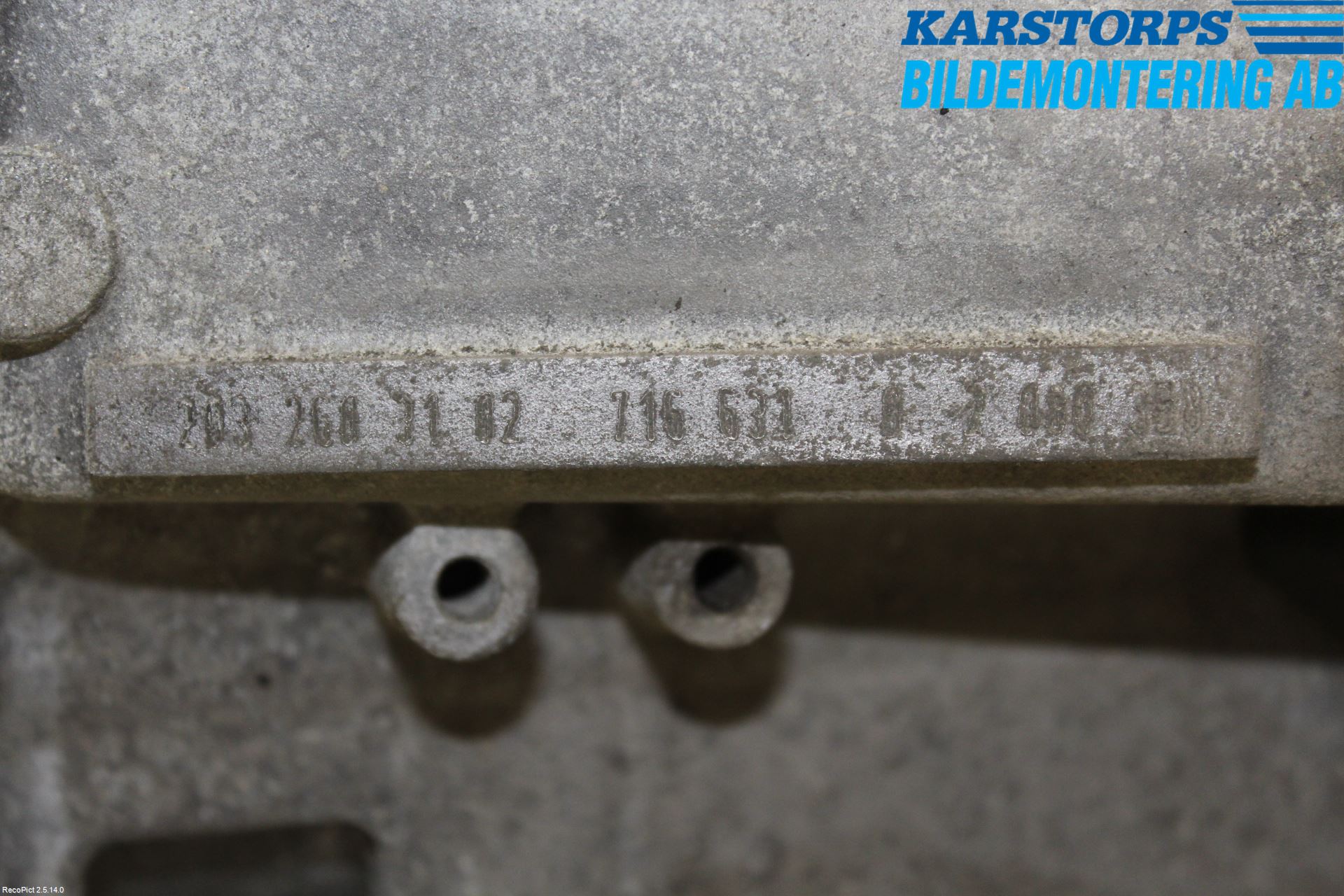 Mercedes-Benz MB C (203) 00-07 Gearkasse 6 Trinn