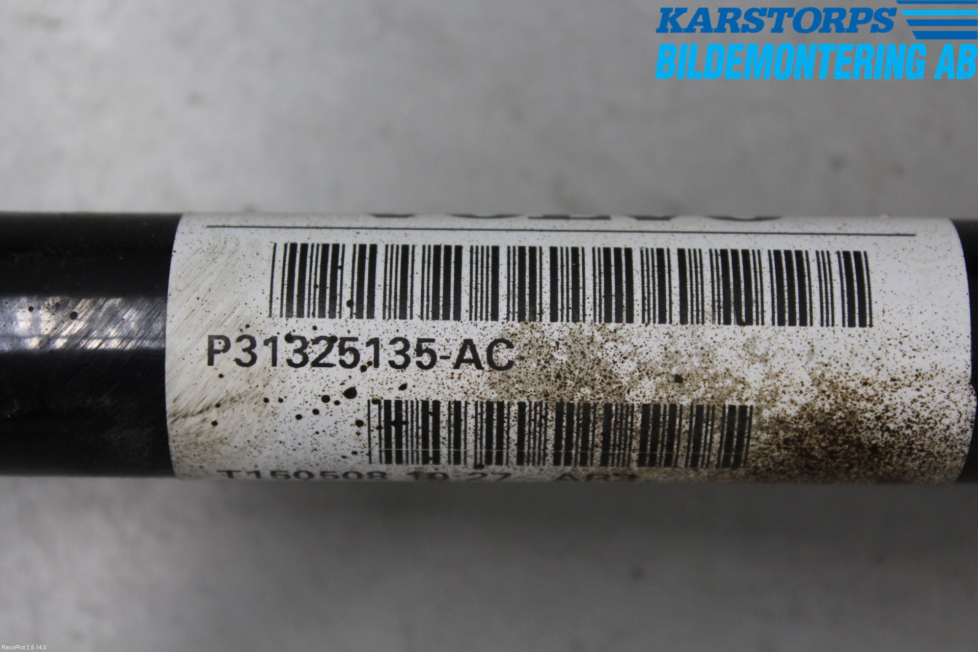 Volvo V70 14-16 Drivaksel Bak Kompl Høyre