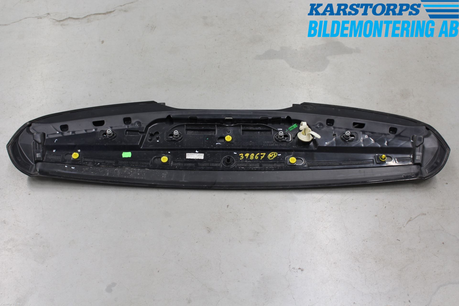 Volvo V60 14-18 Spoiler Bakluke
