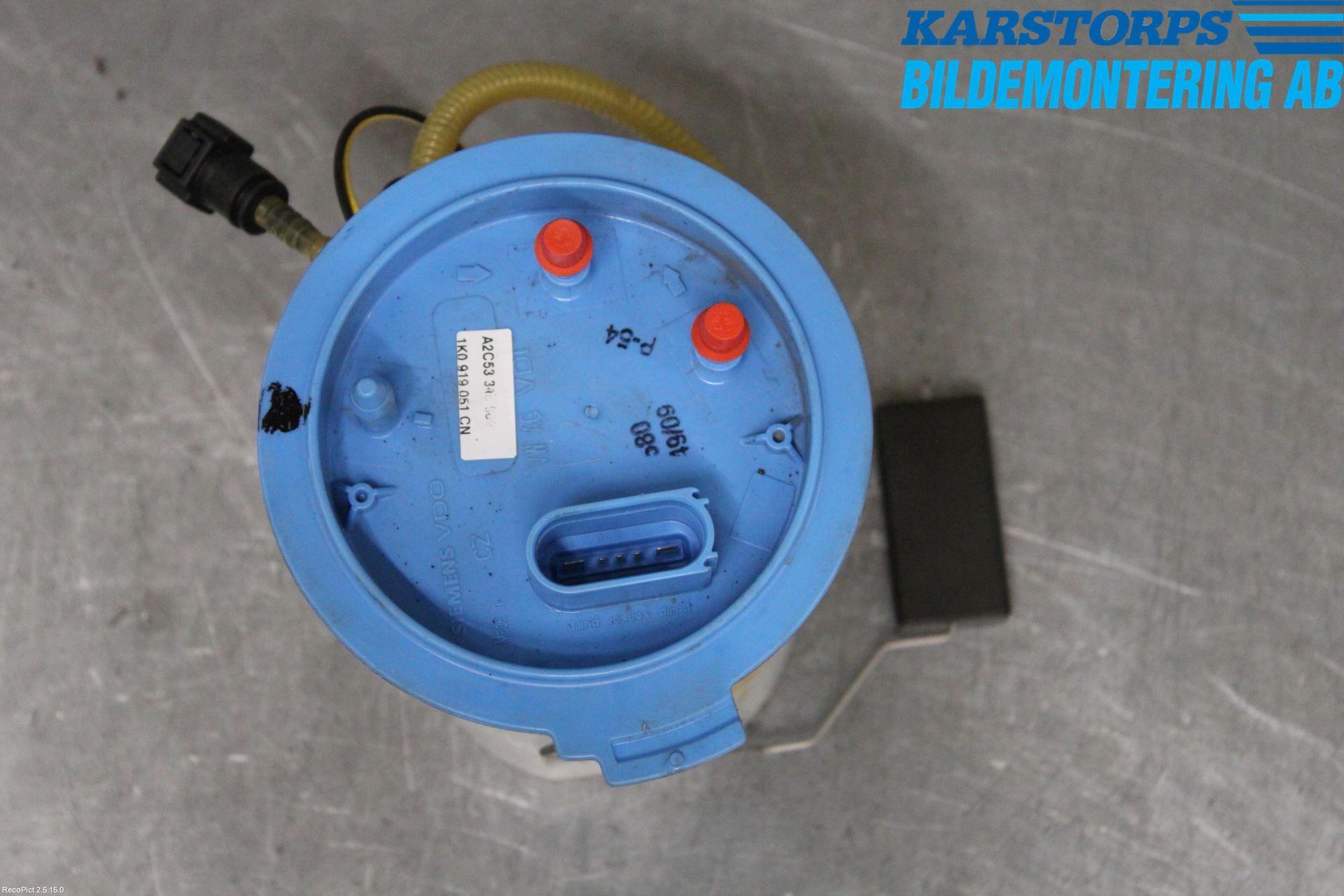 Skoda YETI Giver Drivstofftank