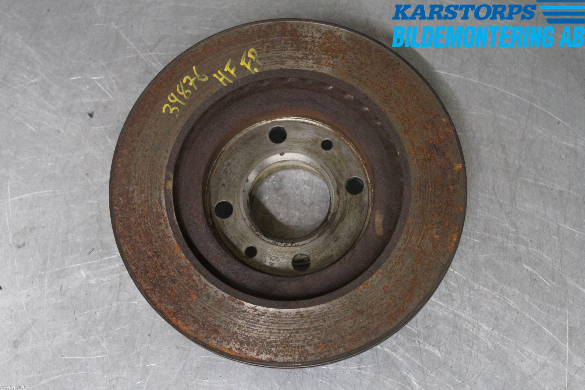 Renault CLIO IV 12-16 Bremseskive Foran