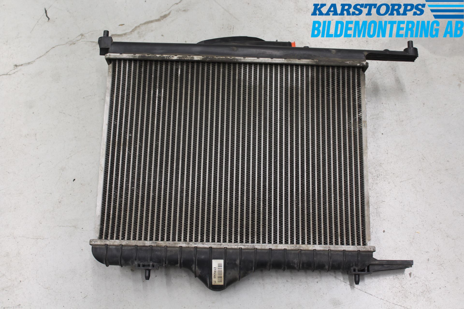 Volvo S40/V40    96-04 Intercooler Radiator