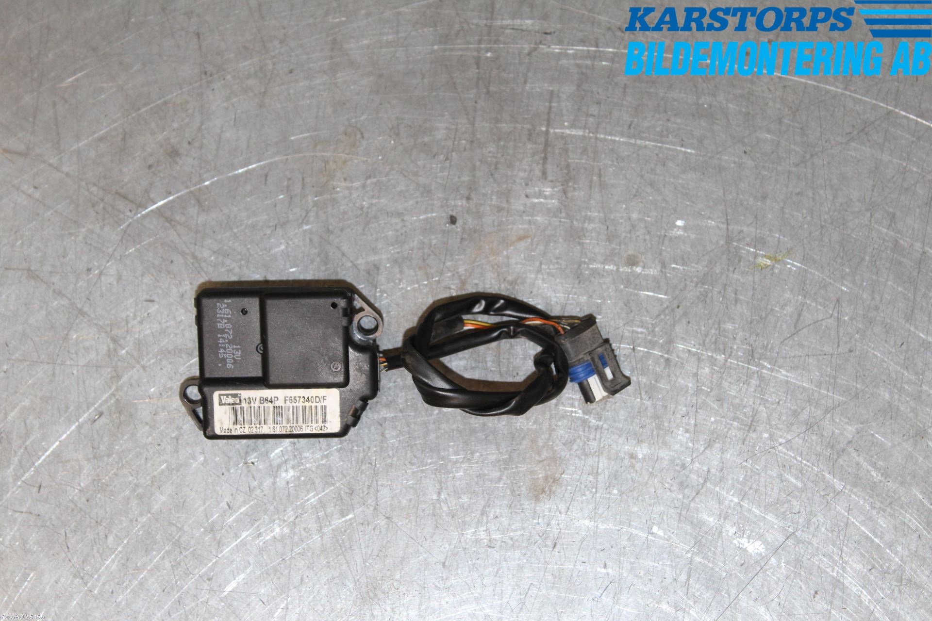 Renault TRAFIC   02-14 Varme Regulering Motor