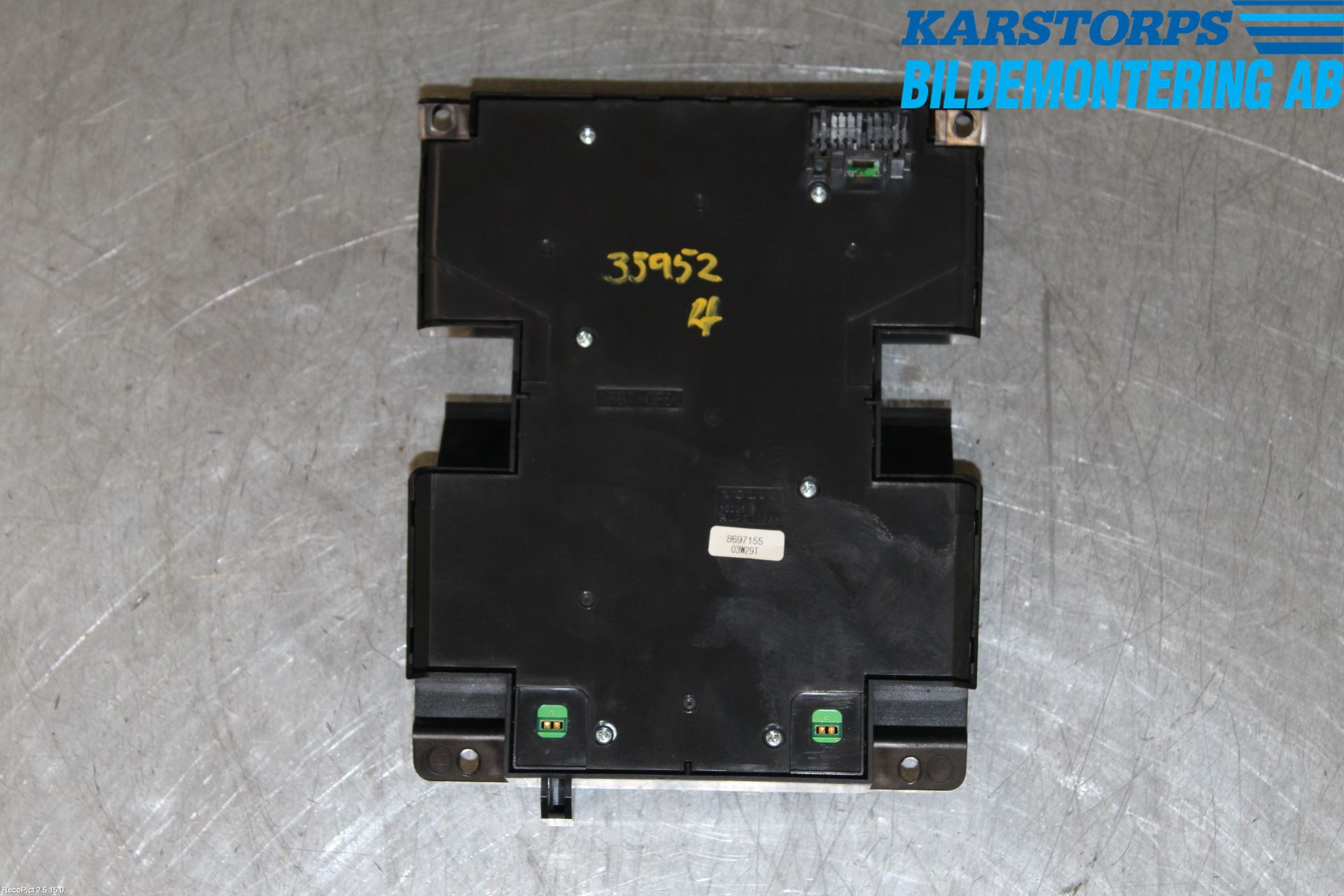 Volvo S40 04-07 Varmeapparat Panel(Regulering)