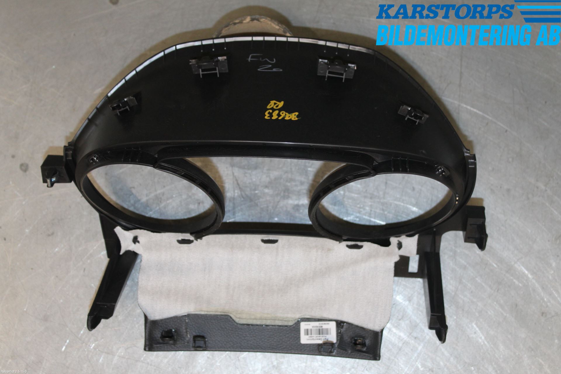 Nissan QASHQAI 14-17 Instrument Ramme