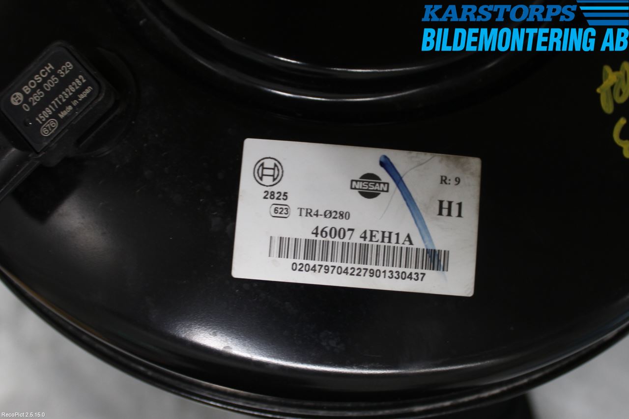 Nissan QASHQAI 14-17 Bremseservo