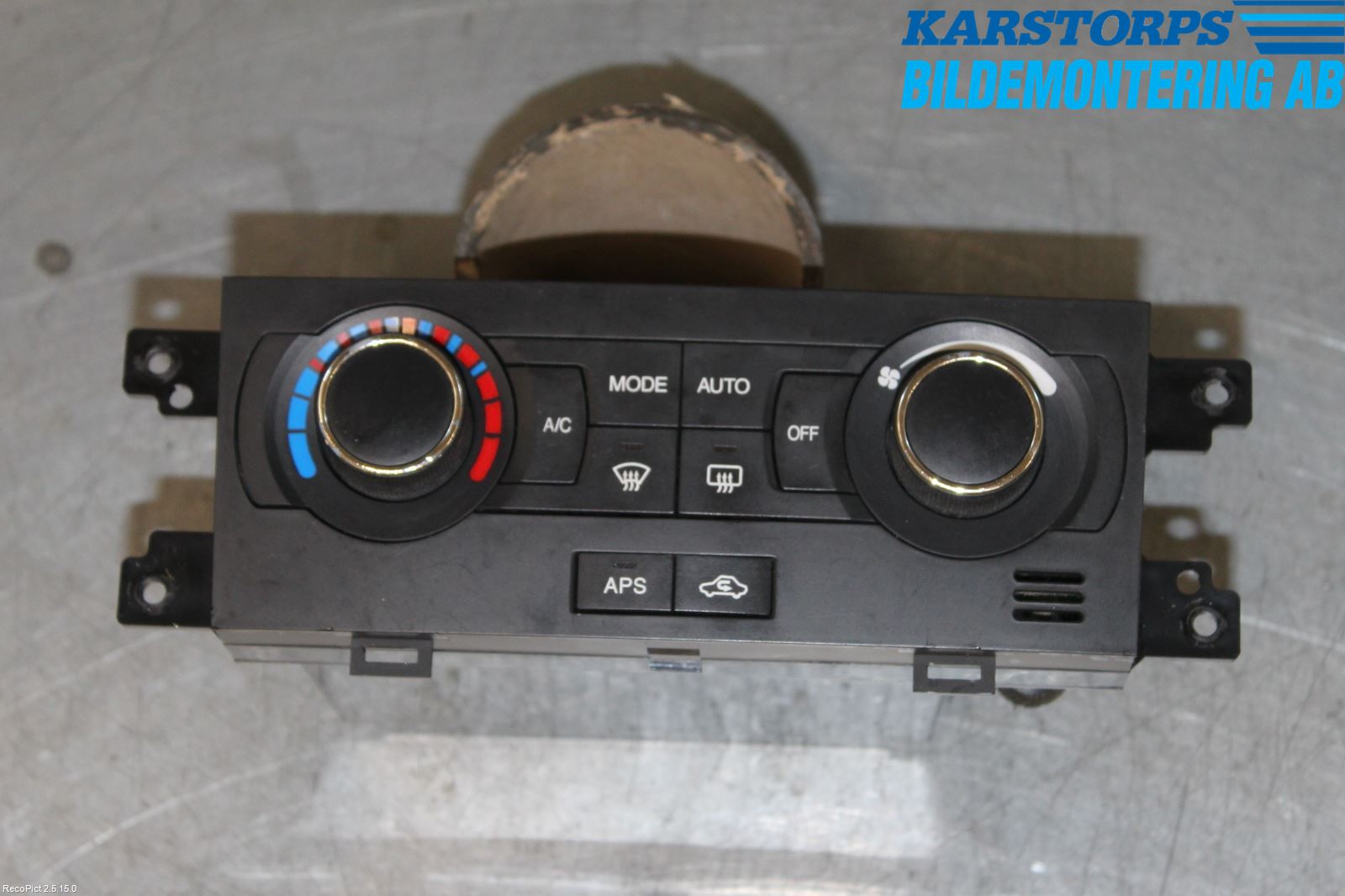 Chevrolet CAPTIVA Varmeapparat Panel(Regulering)