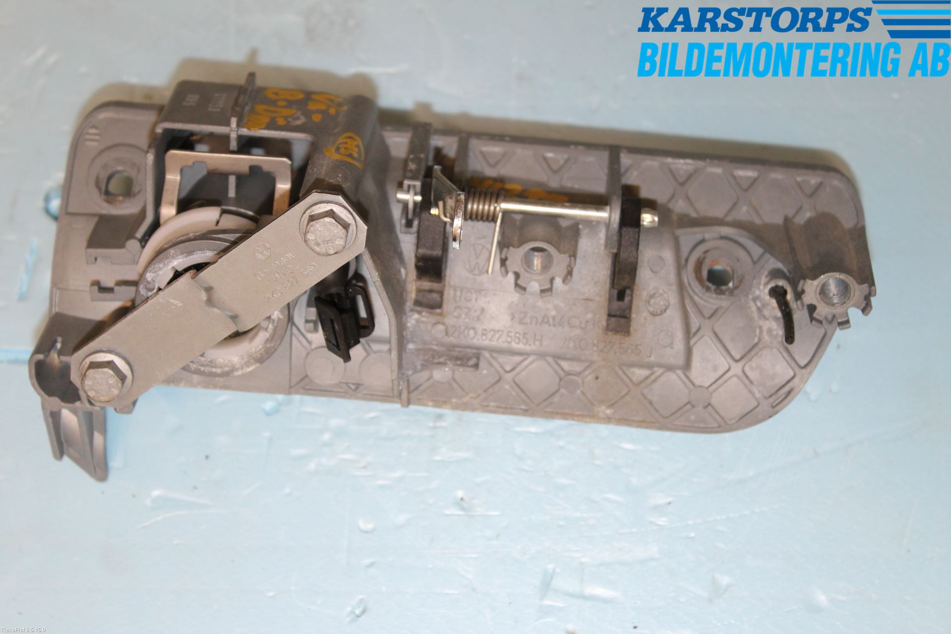 Volkswagen VW CADDY 11-15 Bakluke Handtak Ytre