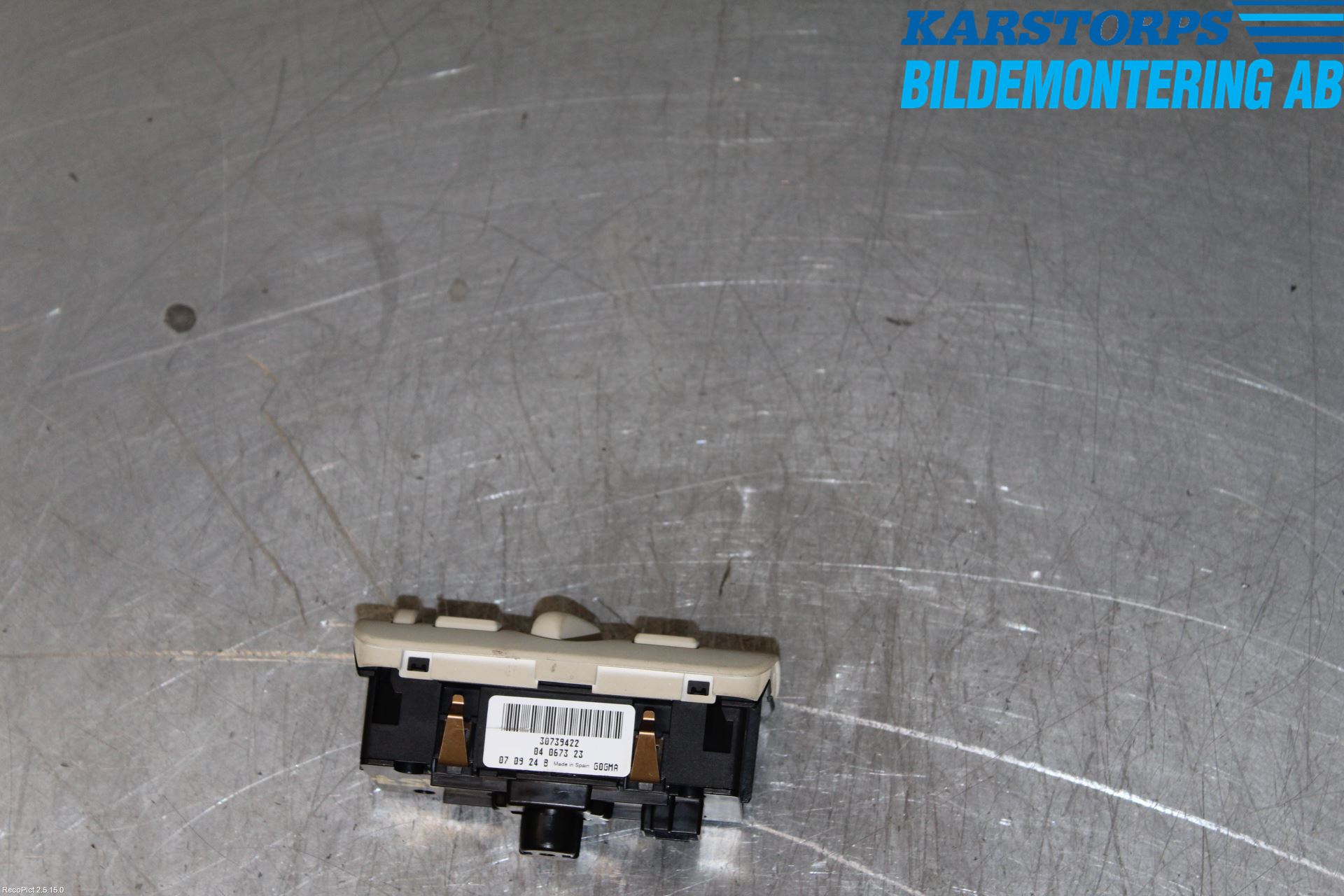 Volvo V70 08-13 Bryter Hovedlys