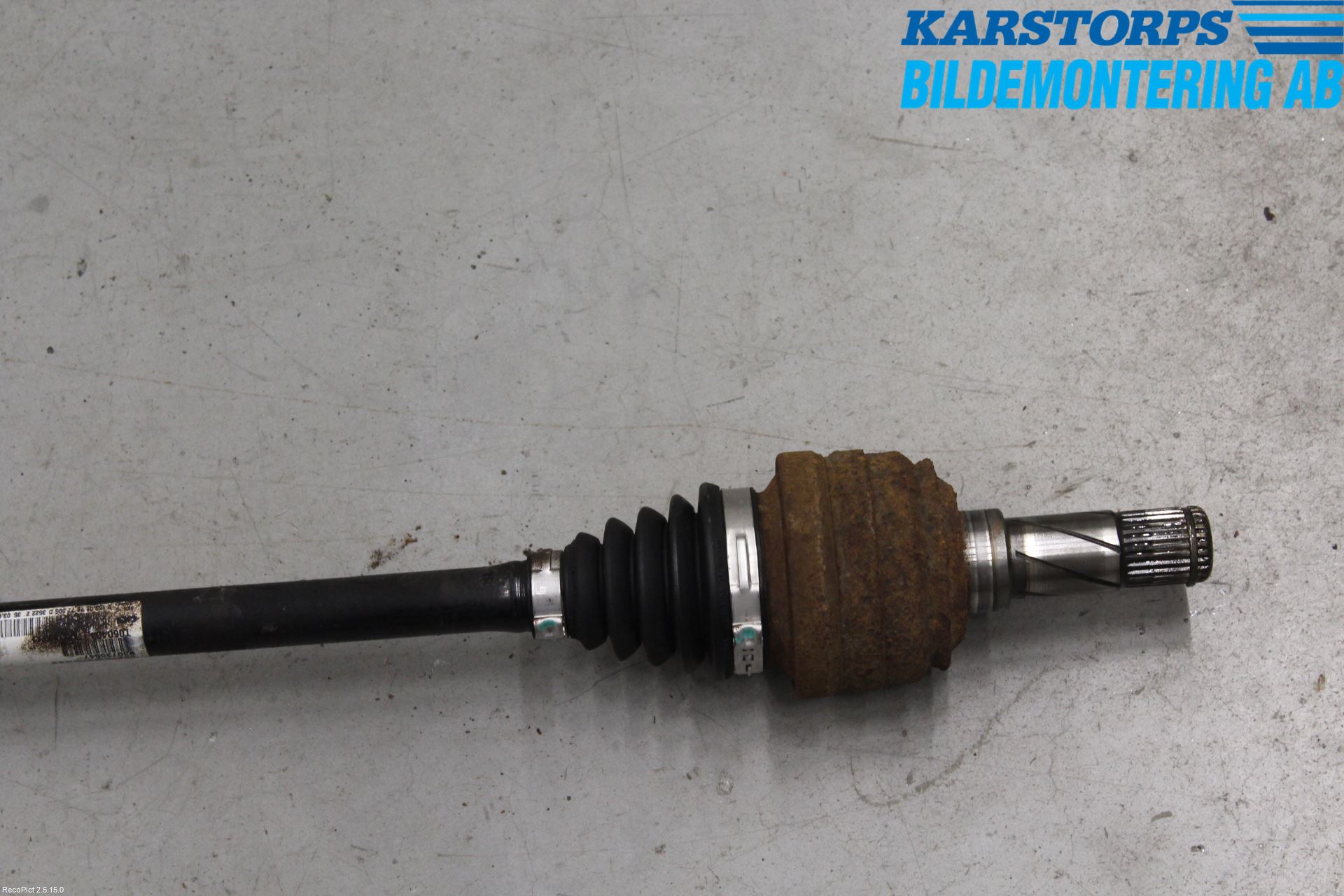 Volvo XC70 05-07 Drivaksel Bak Kompl Venstre