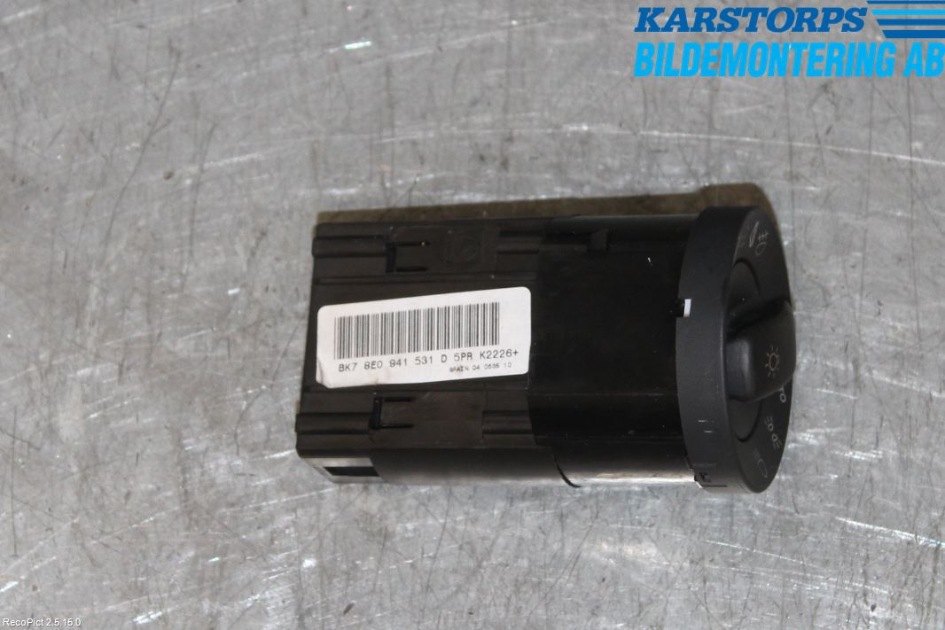 Audi A4/S4 05-07 Bryter Hovedlys
