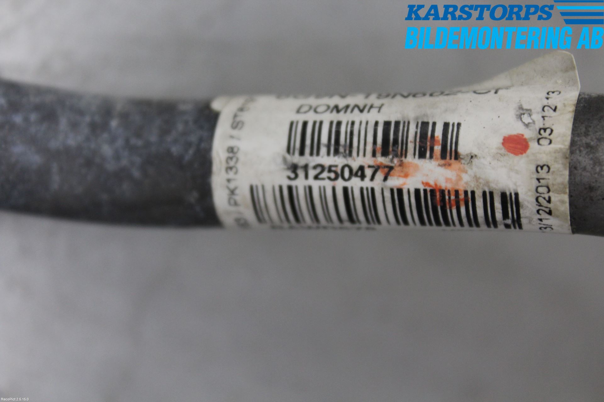 Volvo V70 14-16 Varme Ac Slange - Rør