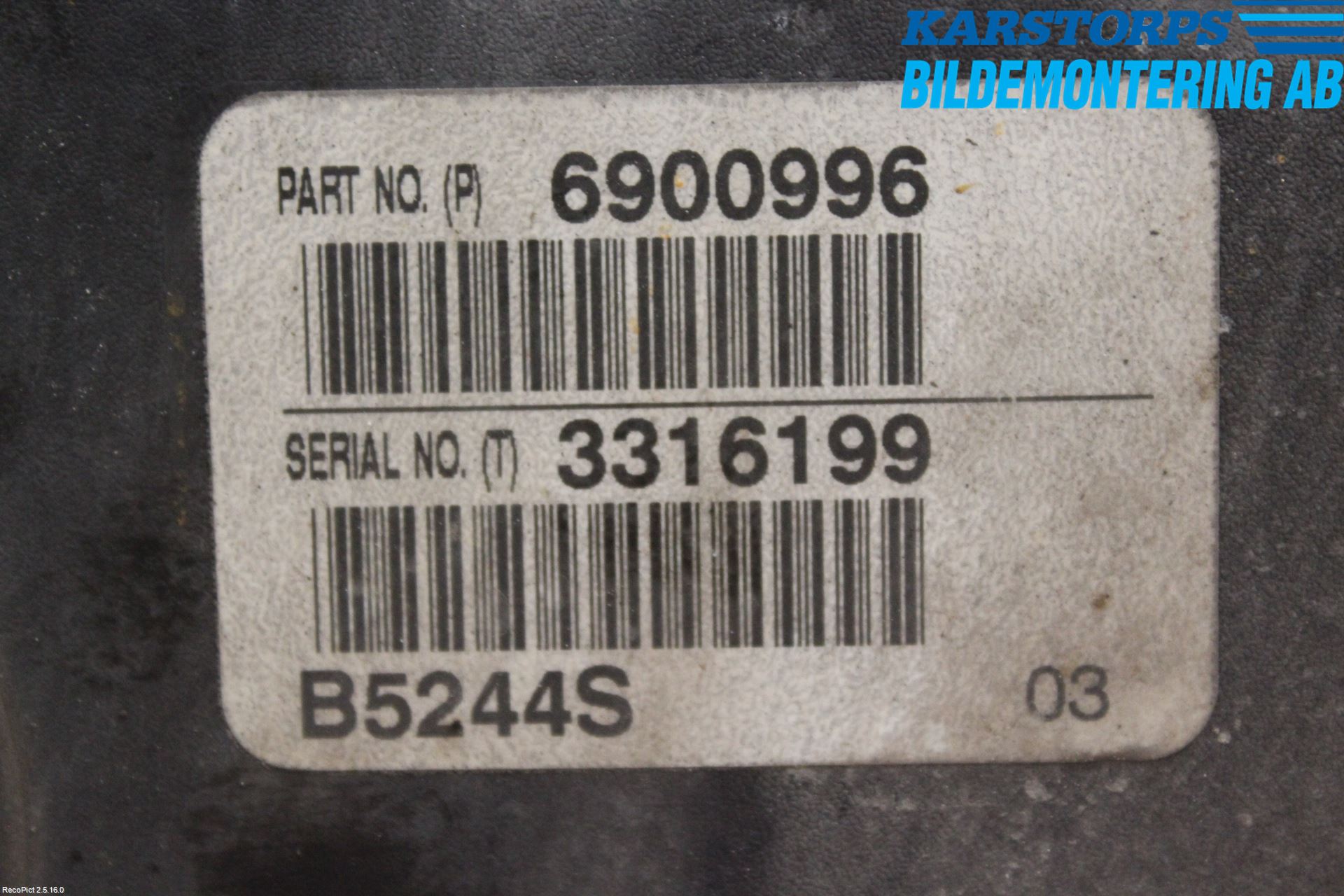 Mitsubishi LANCER 07-14 Gearkasse 5 Trinn
