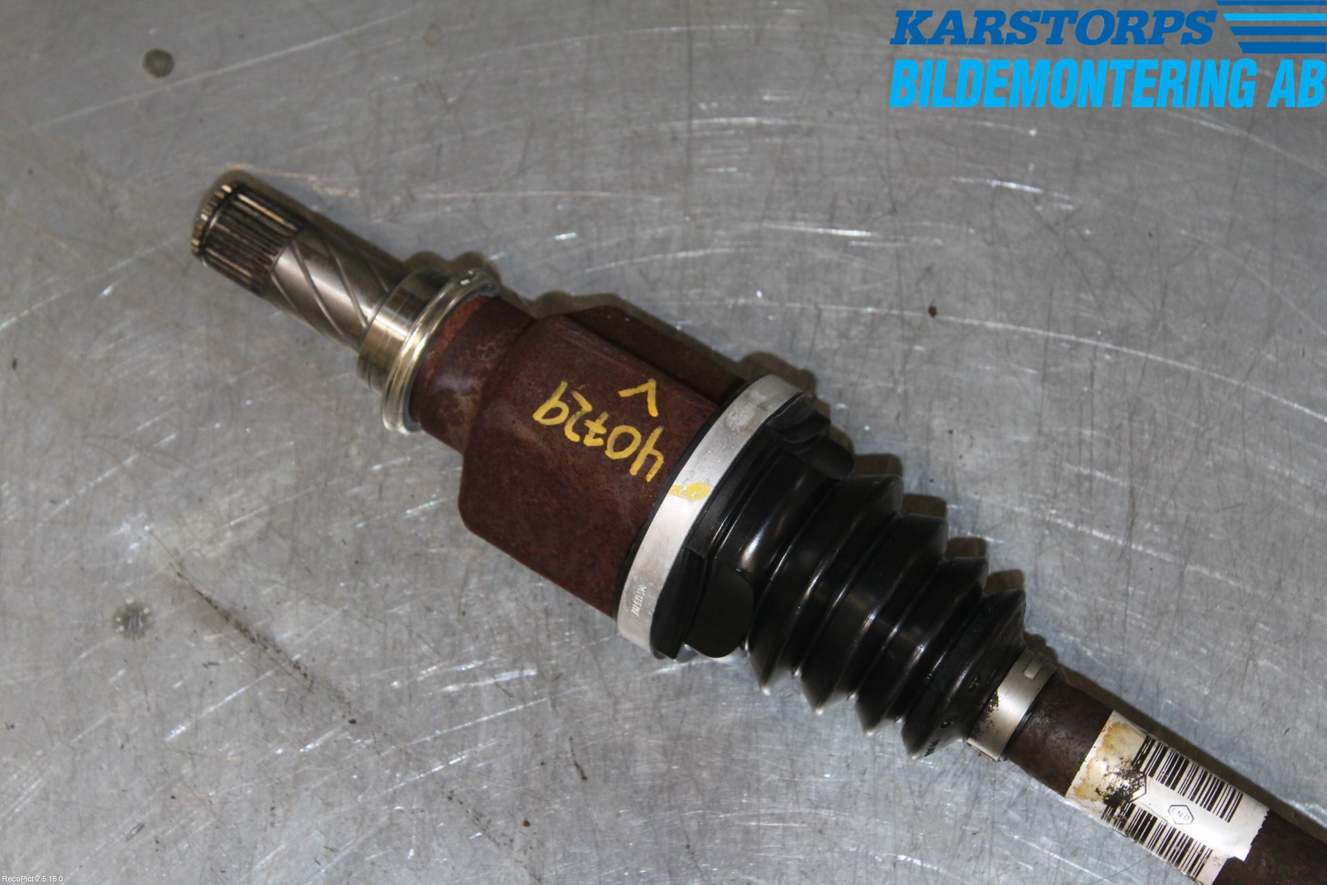 Renault CLIO III  09-12 Drivaksel Foran Kompl Venstre