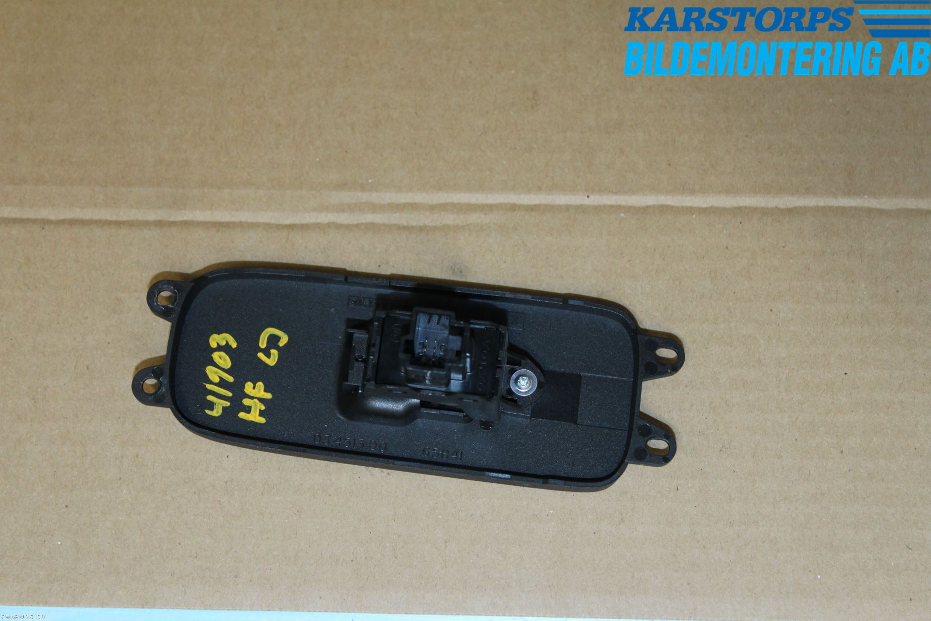 Volvo V50 04-07 Bryter Vindusheis