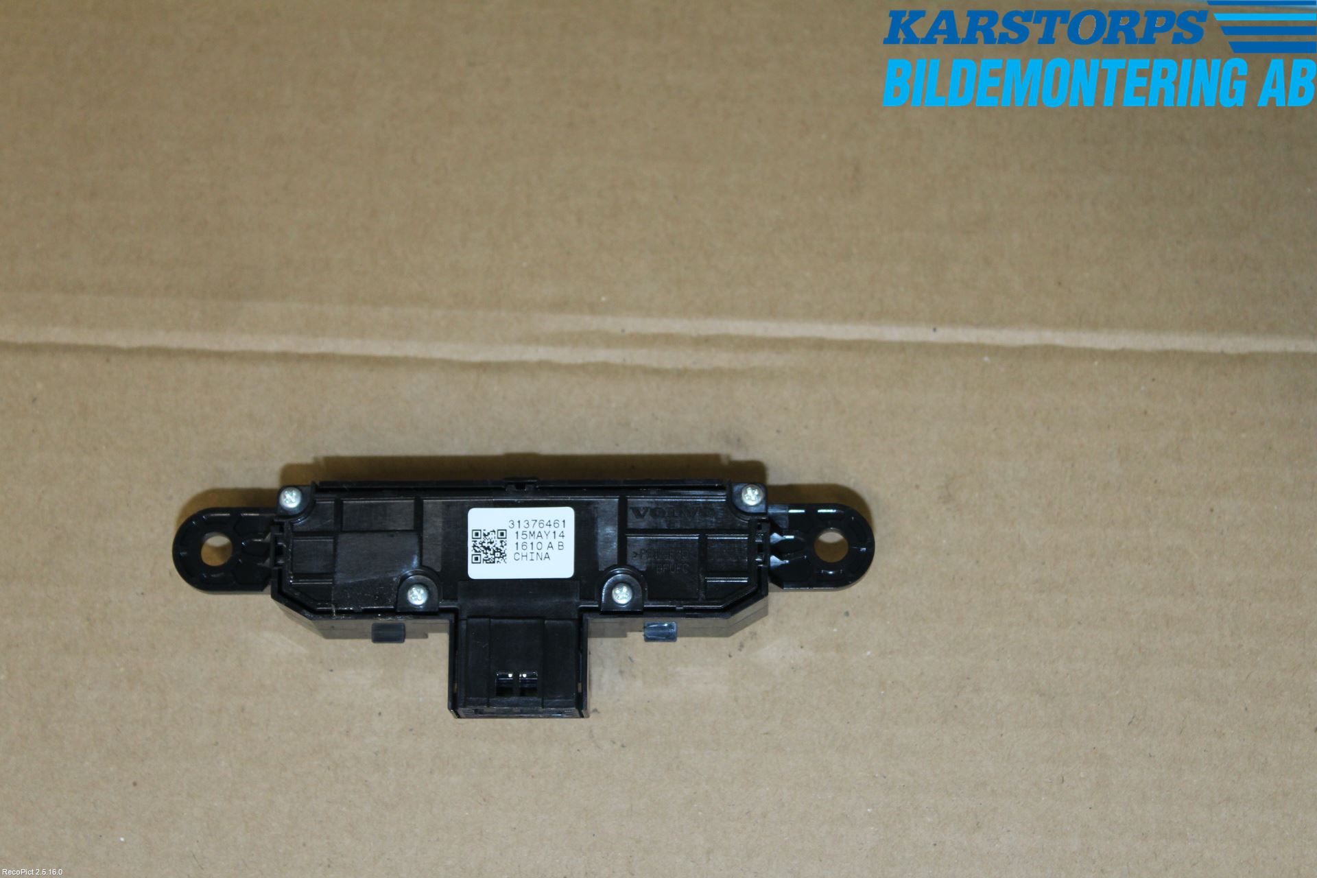 Volvo XC90/RECHARGE 16- Bryter Seteminne