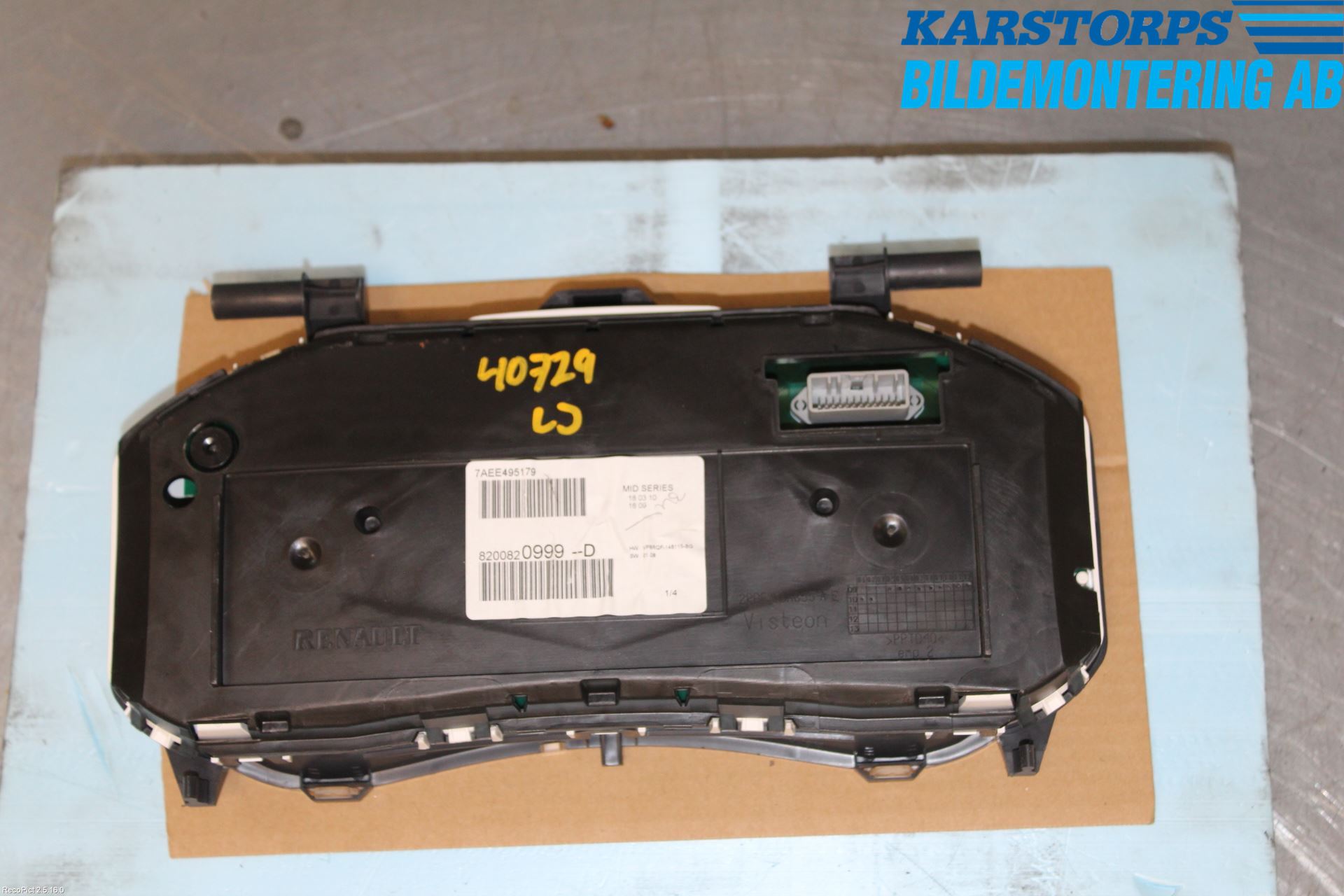 Renault CLIO III  09-12 Instr Kombinert