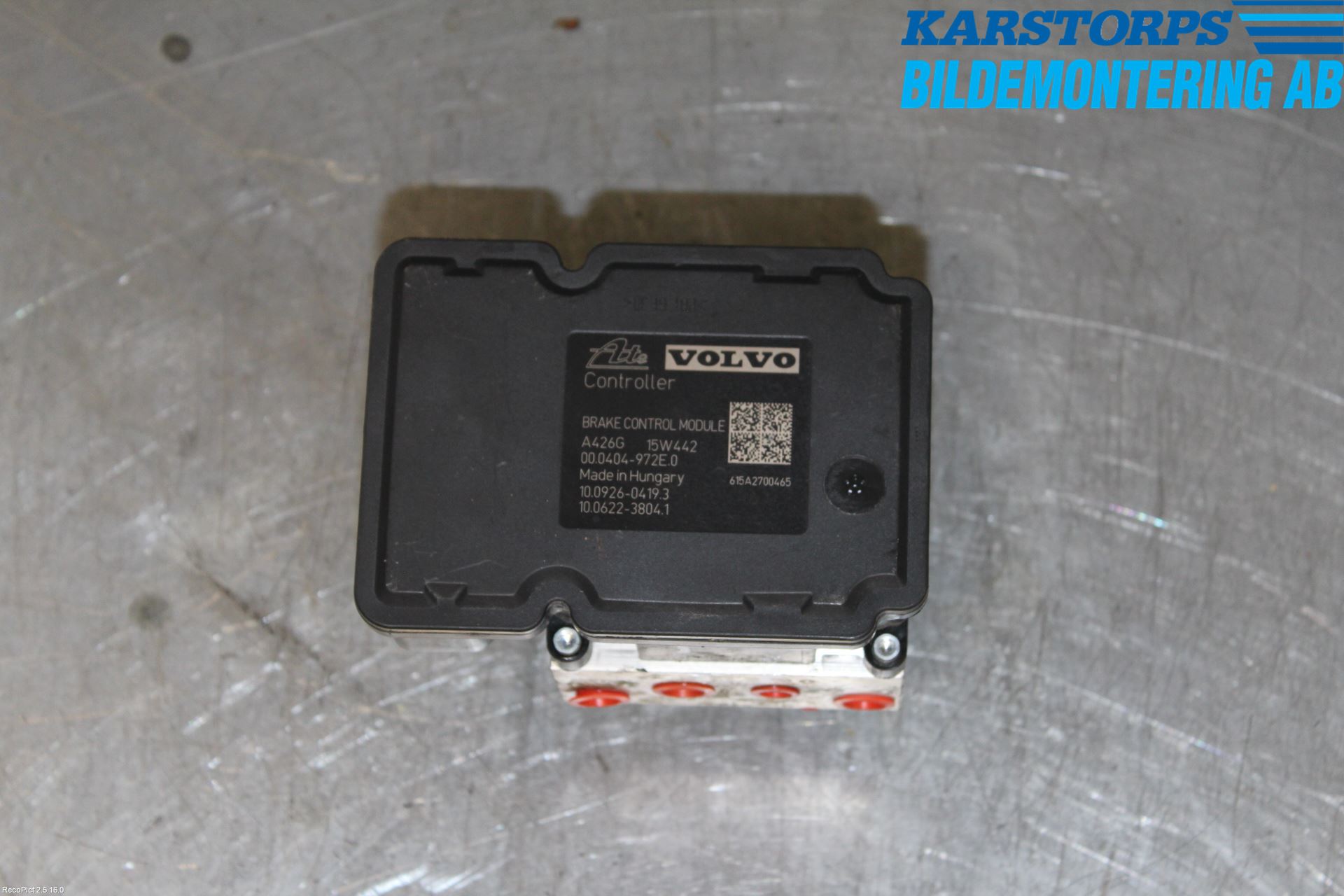 Volvo V70 14-16 Abs Hydraulikkaggregat