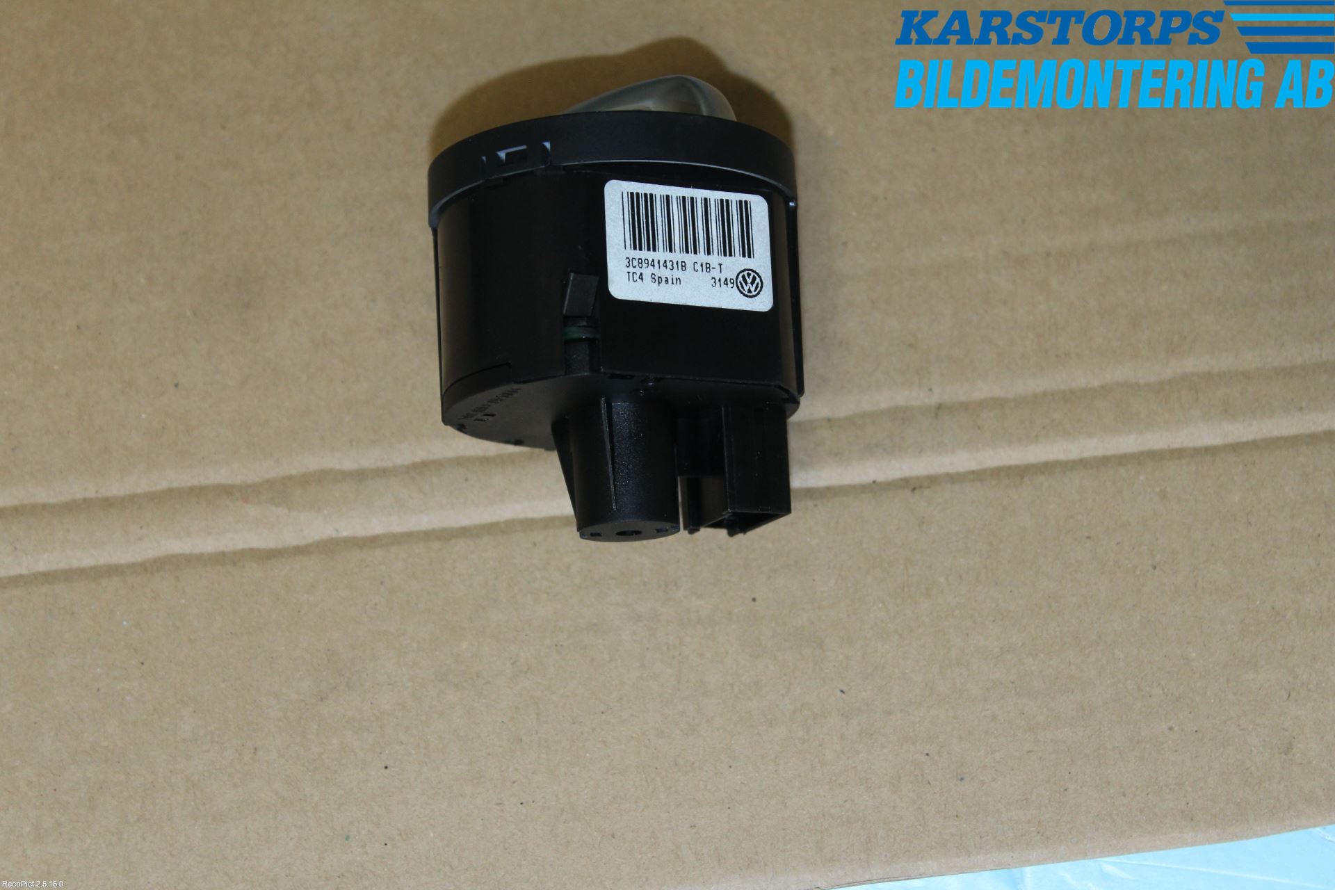 Volkswagen VW GOLF VI 09-13 Bryter Hovedlys