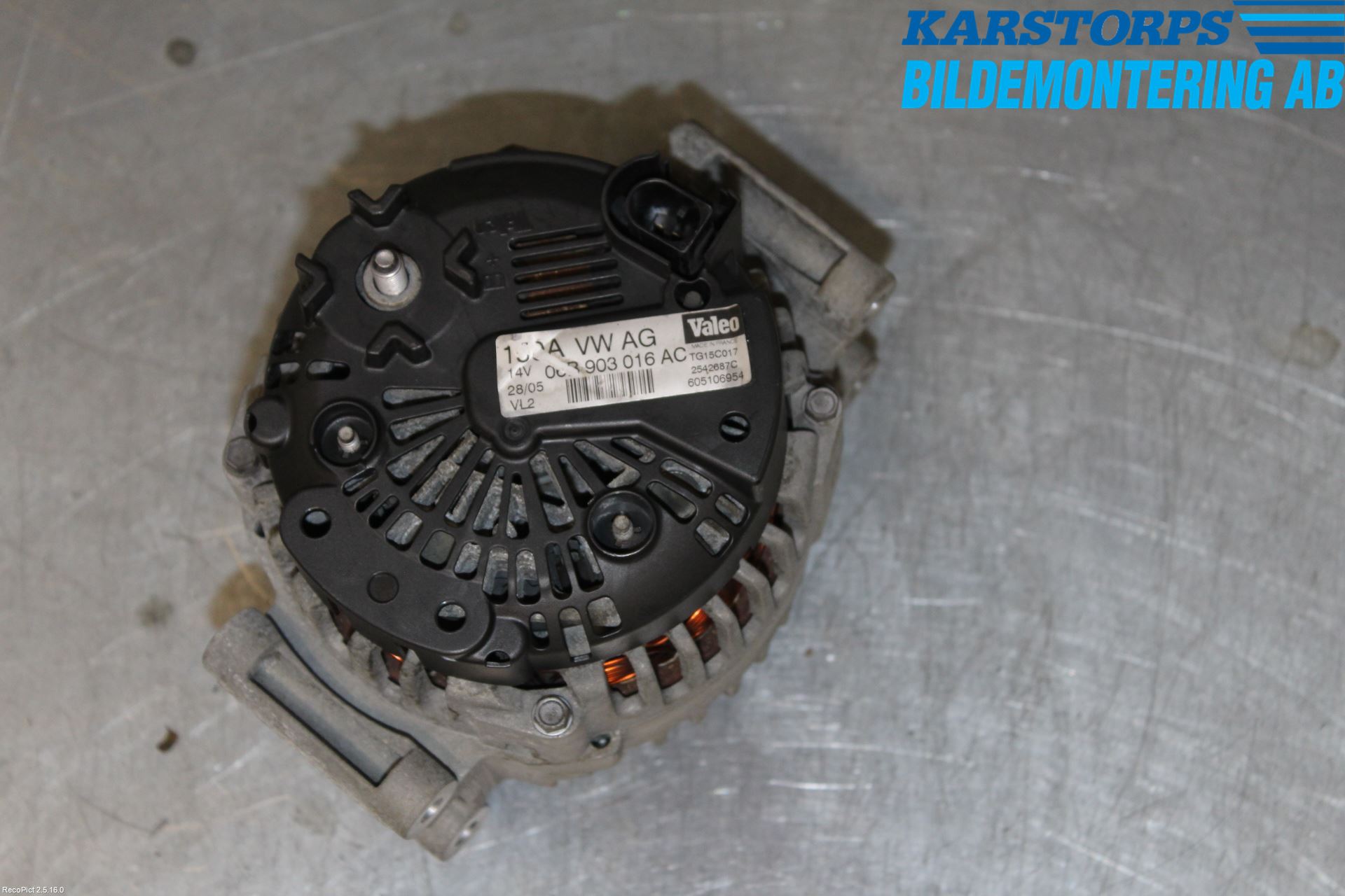 Audi A4/S4 05-07 Dynamo
