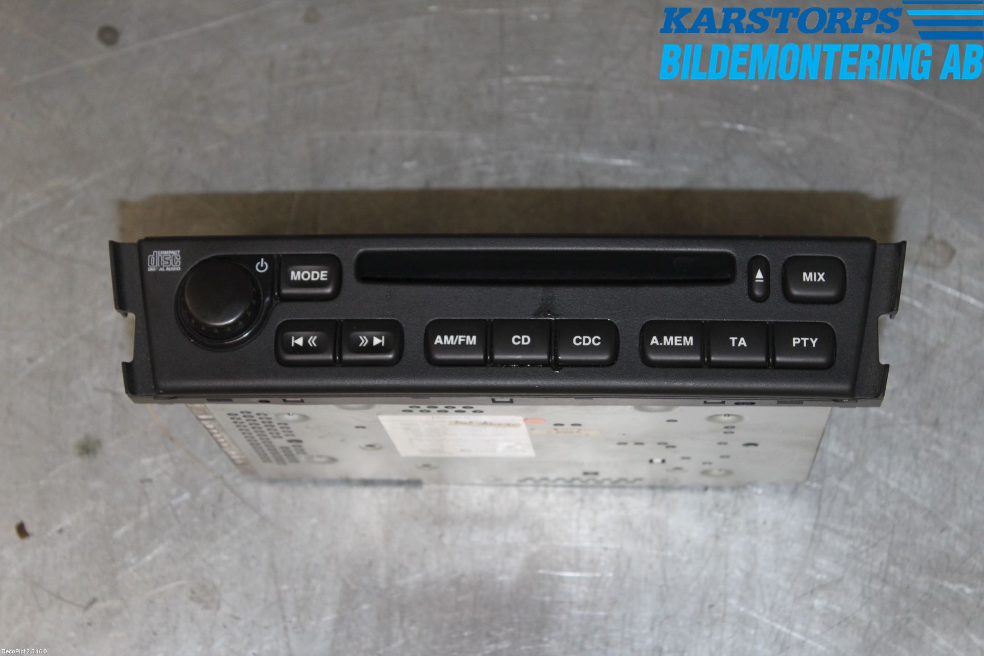 Jaguar S-TYPE Stereo Radio Med Cd