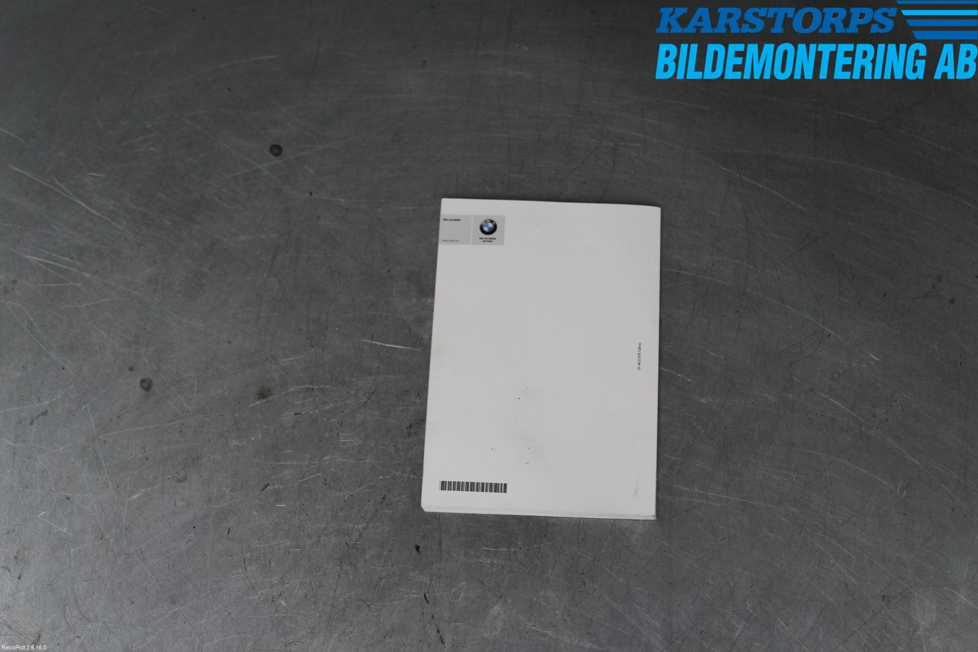 BMW 3 F30/F31/F80 12-19 Instruksjonsbok