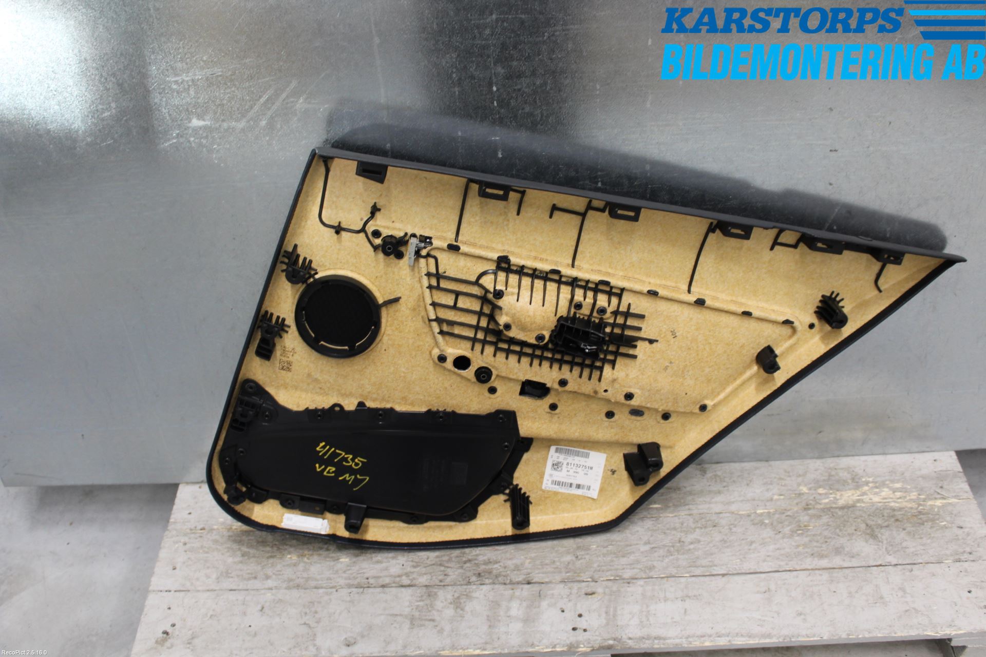 BMW 3 F30/F31/F80 12-19 Innr Dørtrekk Venstre