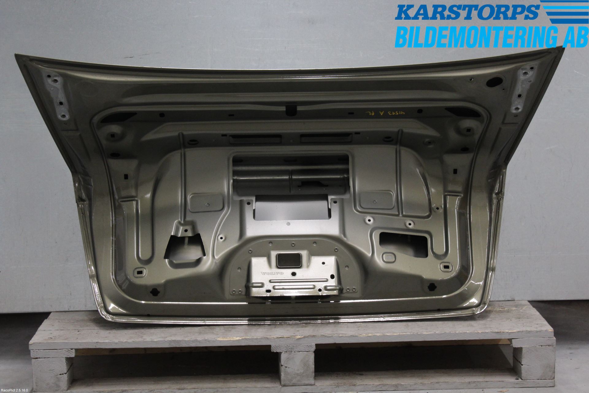 Volvo S80 07-13 Bakluke Koffertlokk