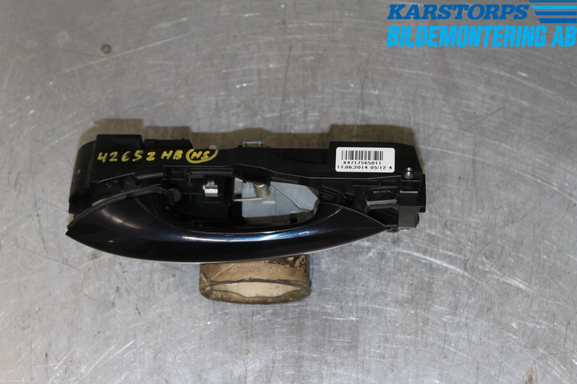BMW 5 F10/F11/F18 09-17 Dørhandtak Ytre Høyre