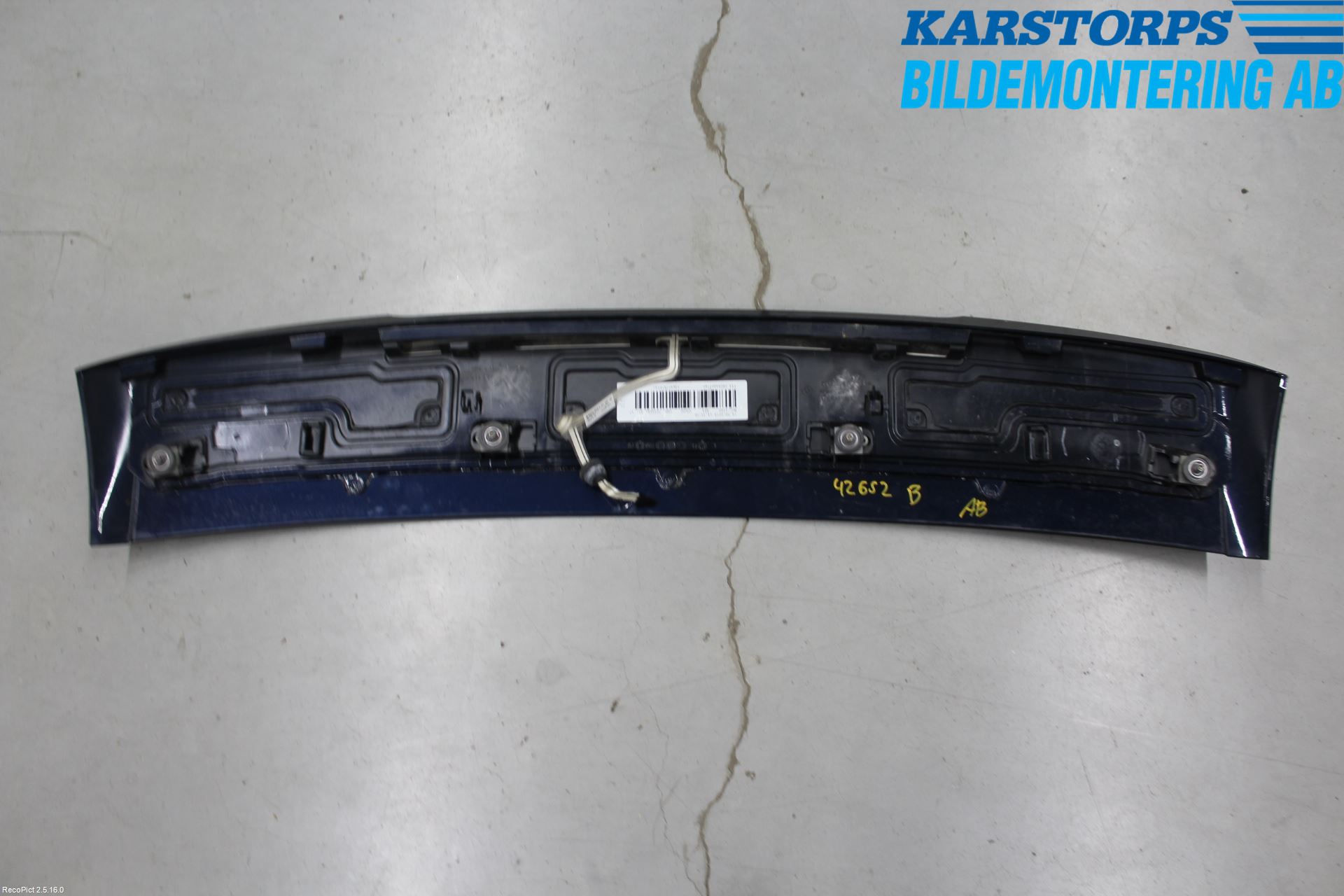BMW 5 F10/F11/F18 09-17 Spoiler Bakluke