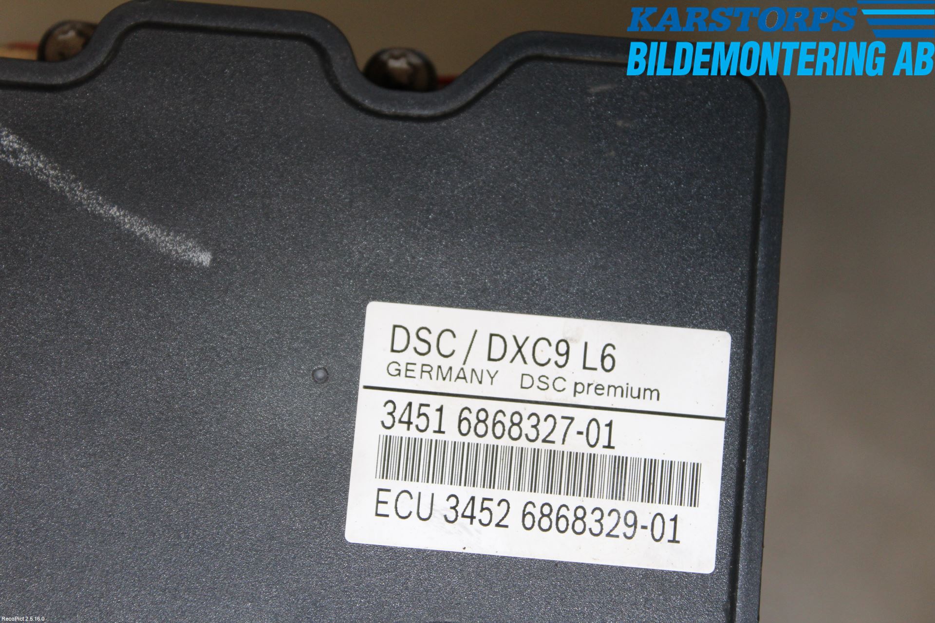 BMW 5 F10/F11/F18 09-17 Abs Hydraulikkaggregat