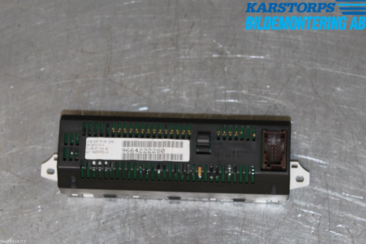 Peugeot 307     05-08 Instr Varselys - Display