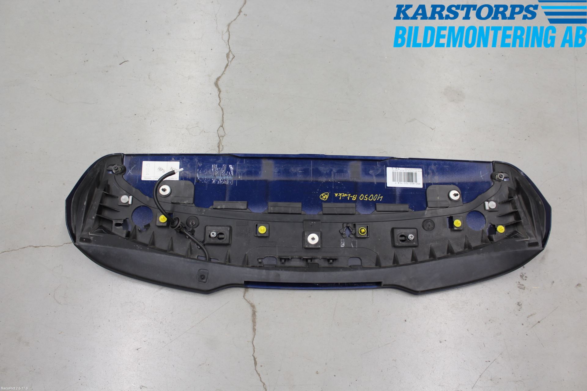Volvo V40 12-19 Spoiler Bakluke