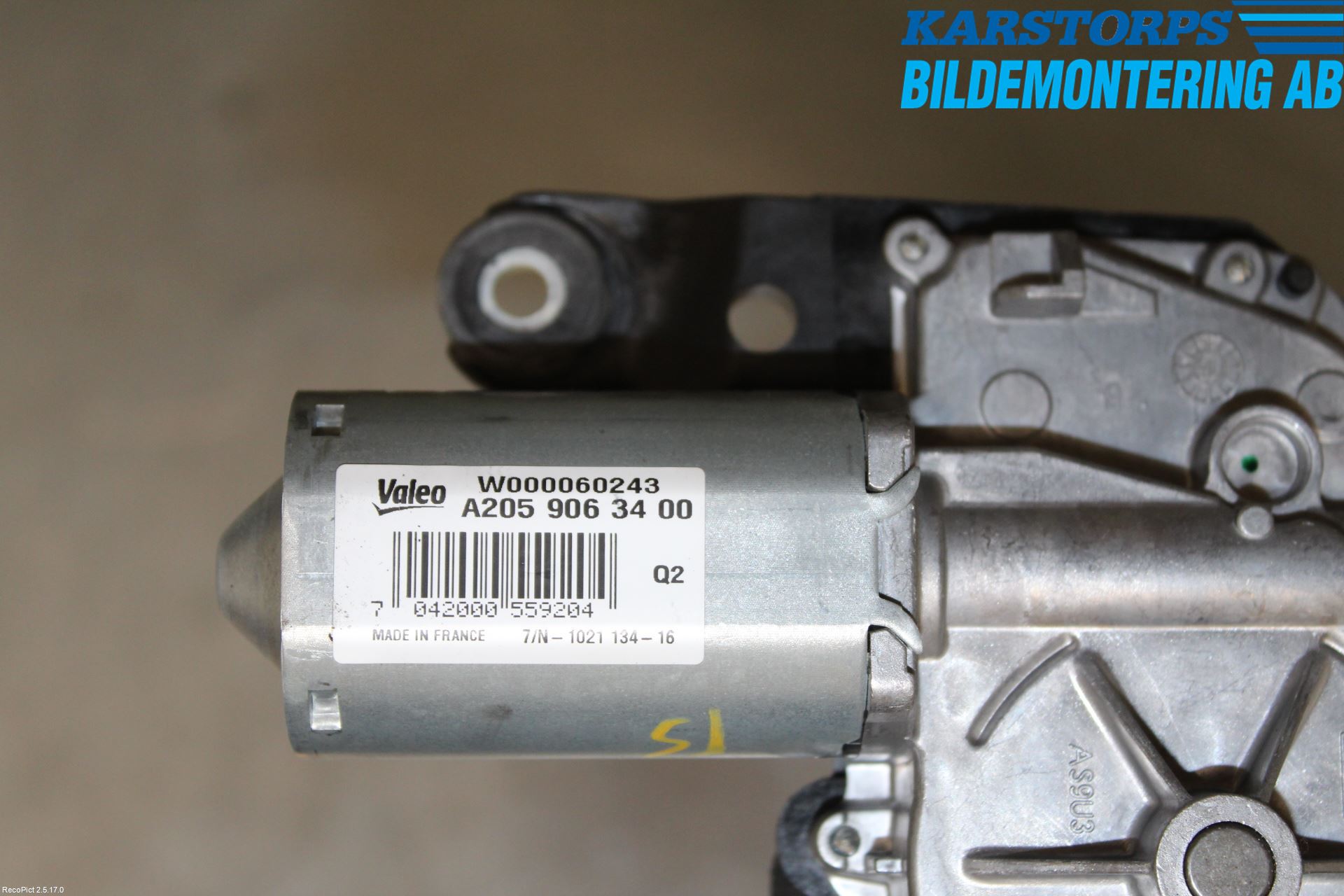 Mercedes-Benz MB C-KLASS (W205) 14-21 Viskermotor Bakluke