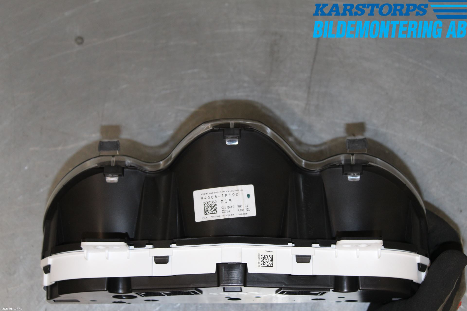Kia VENGA 10-19 Instr Kombinert