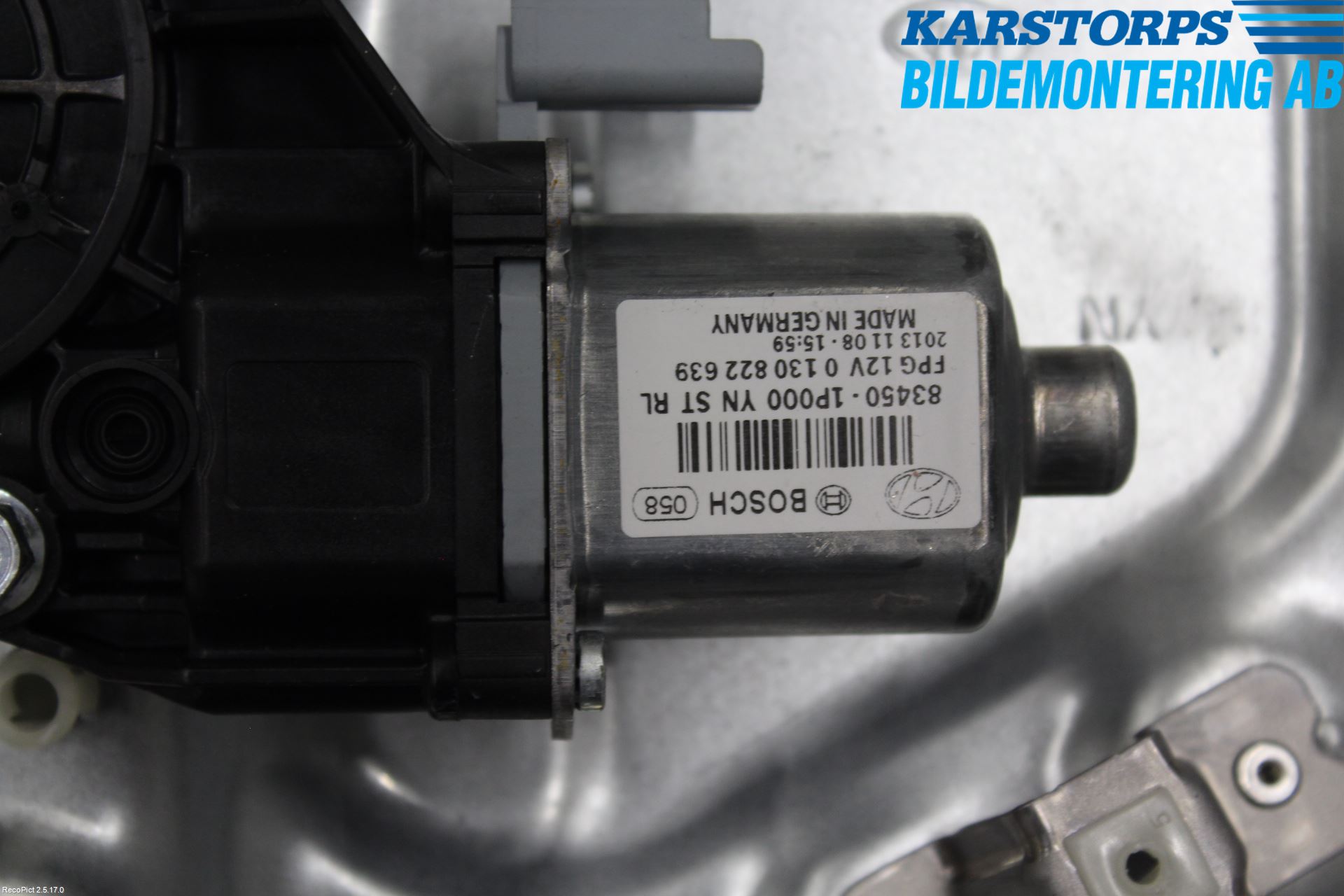 Kia VENGA 10-19 Vindusheis El Komp