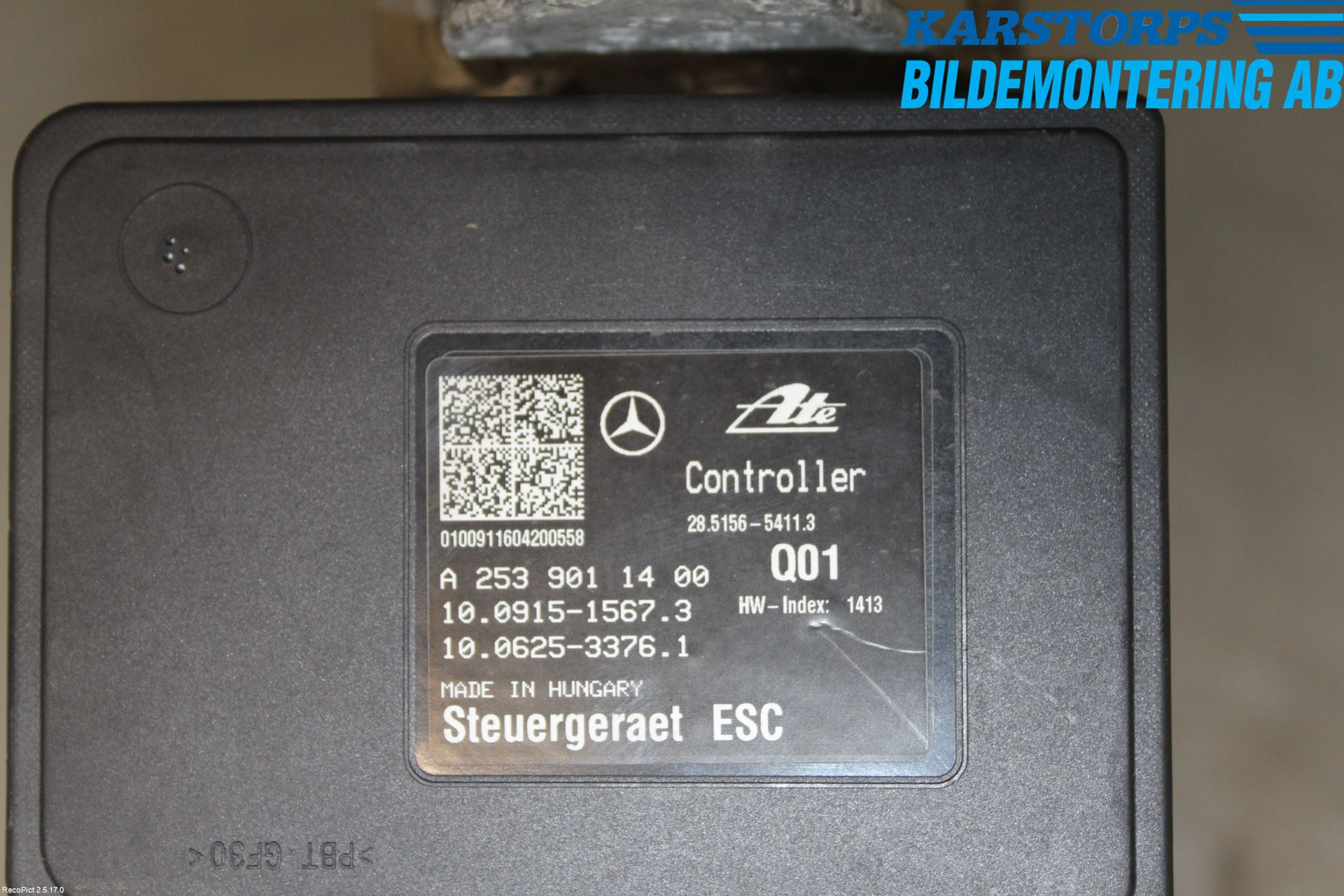 Mercedes-Benz MB C-KLASS (W205) 14-21 Abs Hydraulikkaggregat