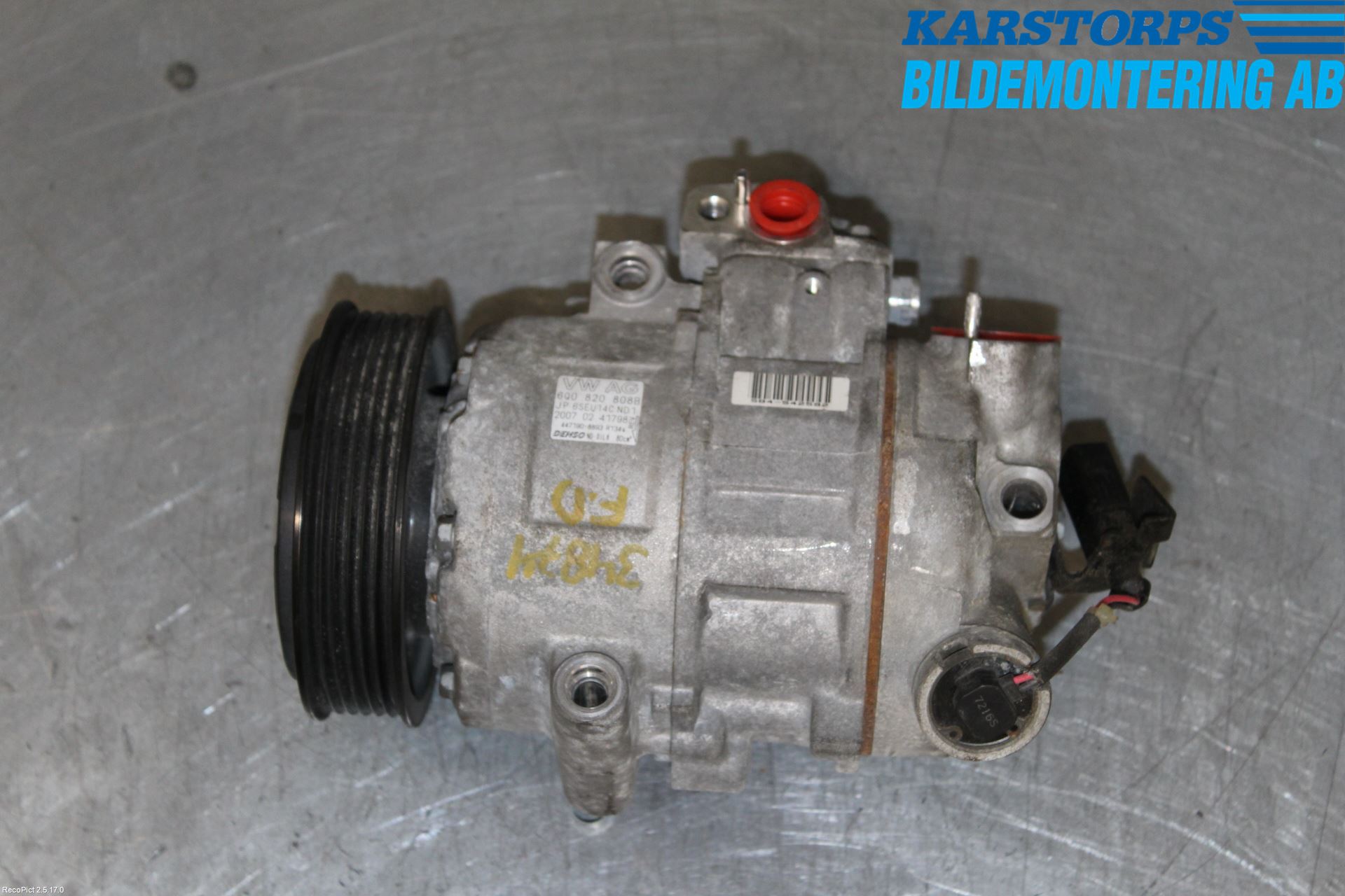 Skoda FABIA 99-07 Varme Ac Kompressor
