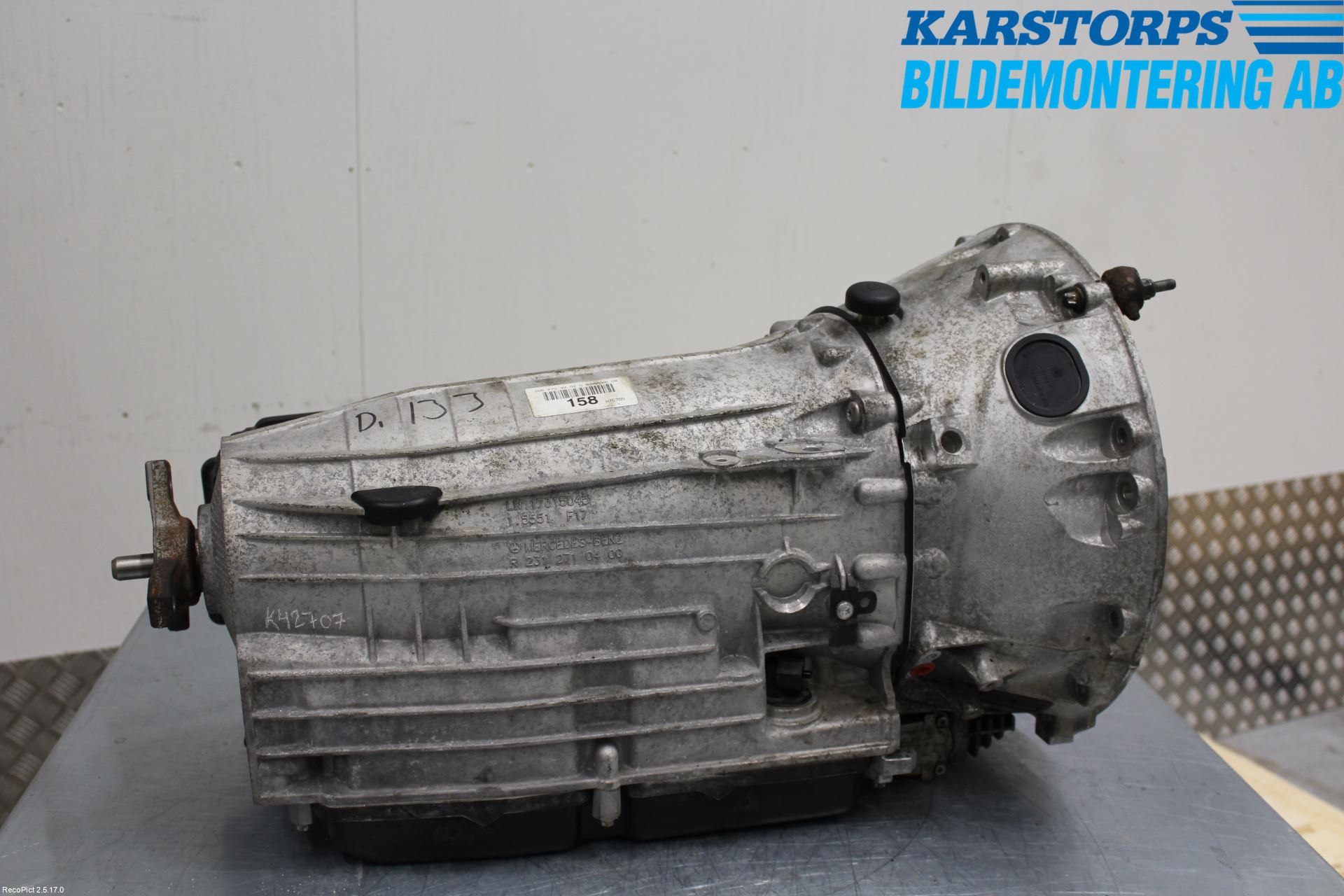 Mercedes-Benz MB C-KLASS (W205) 14-21 Gearkasse Automat
