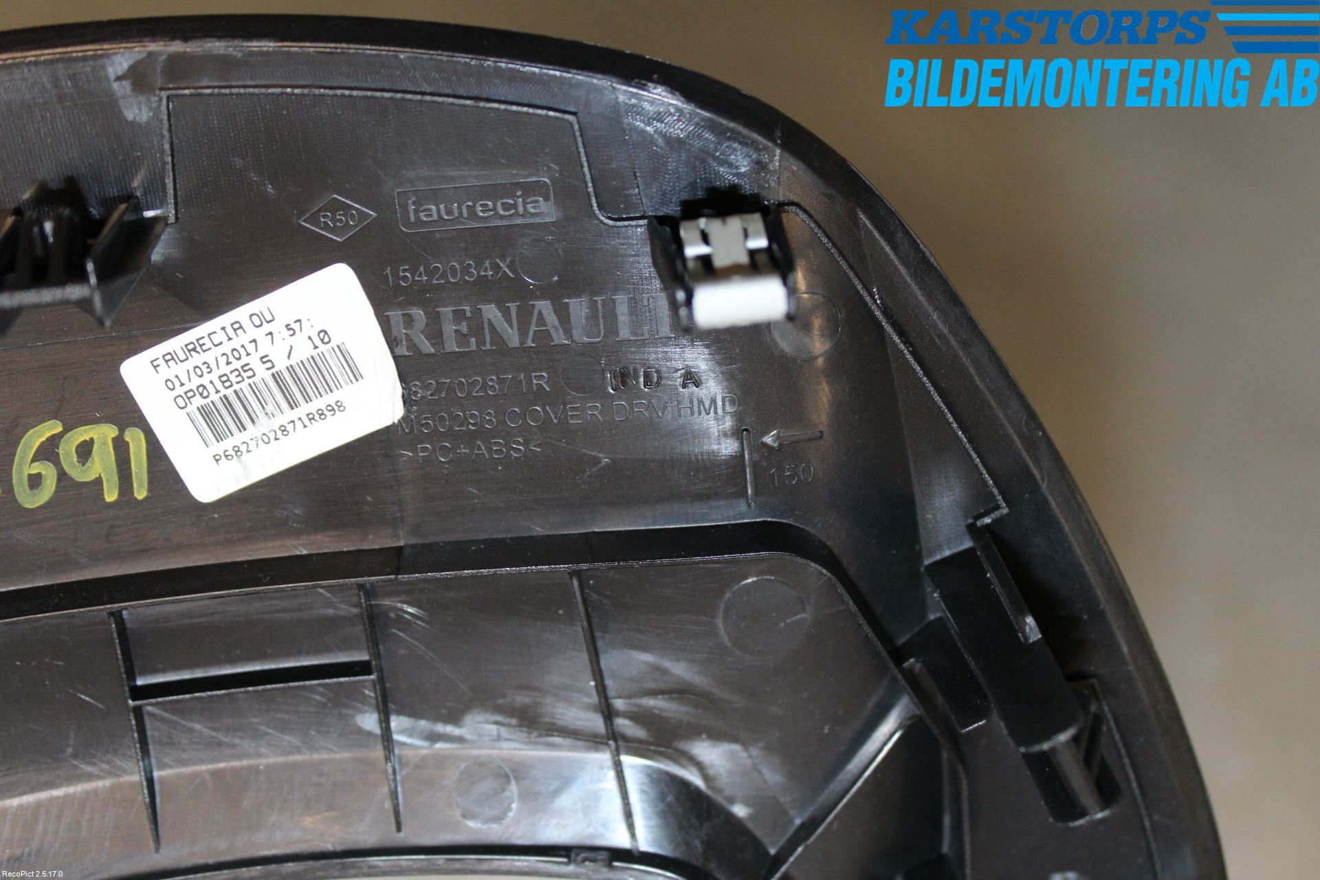 Renault MEGANE IV 16-23 Instrument Ramme