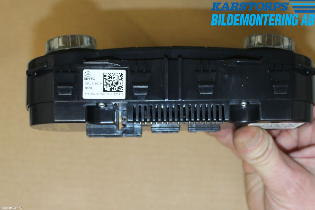 Mercedes-Benz MB A-KLASS (W176) 13-18 Varmeapparat Panel(Regulering)