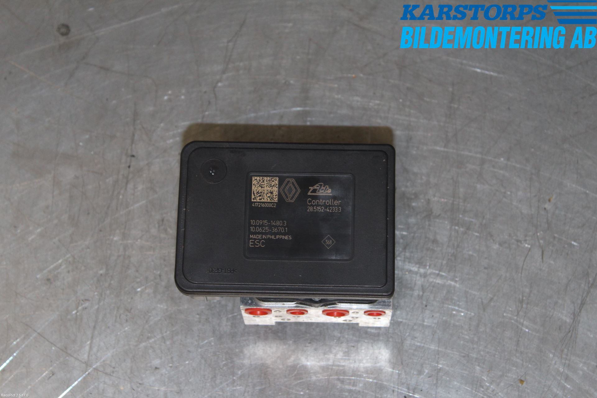 Renault MEGANE IV 16-23 Abs Hydraulikkaggregat
