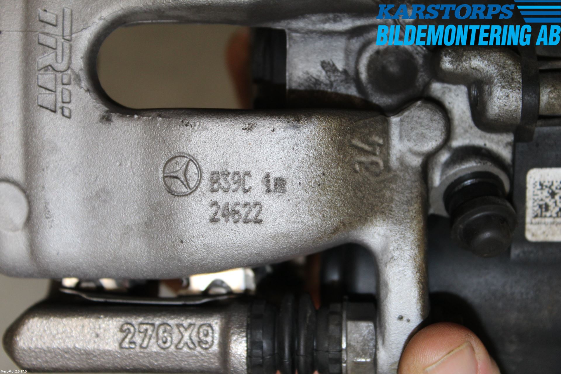 Mercedes-Benz MB A-KLASS (W176) 13-18 Bremsecaliper Bak Høyre