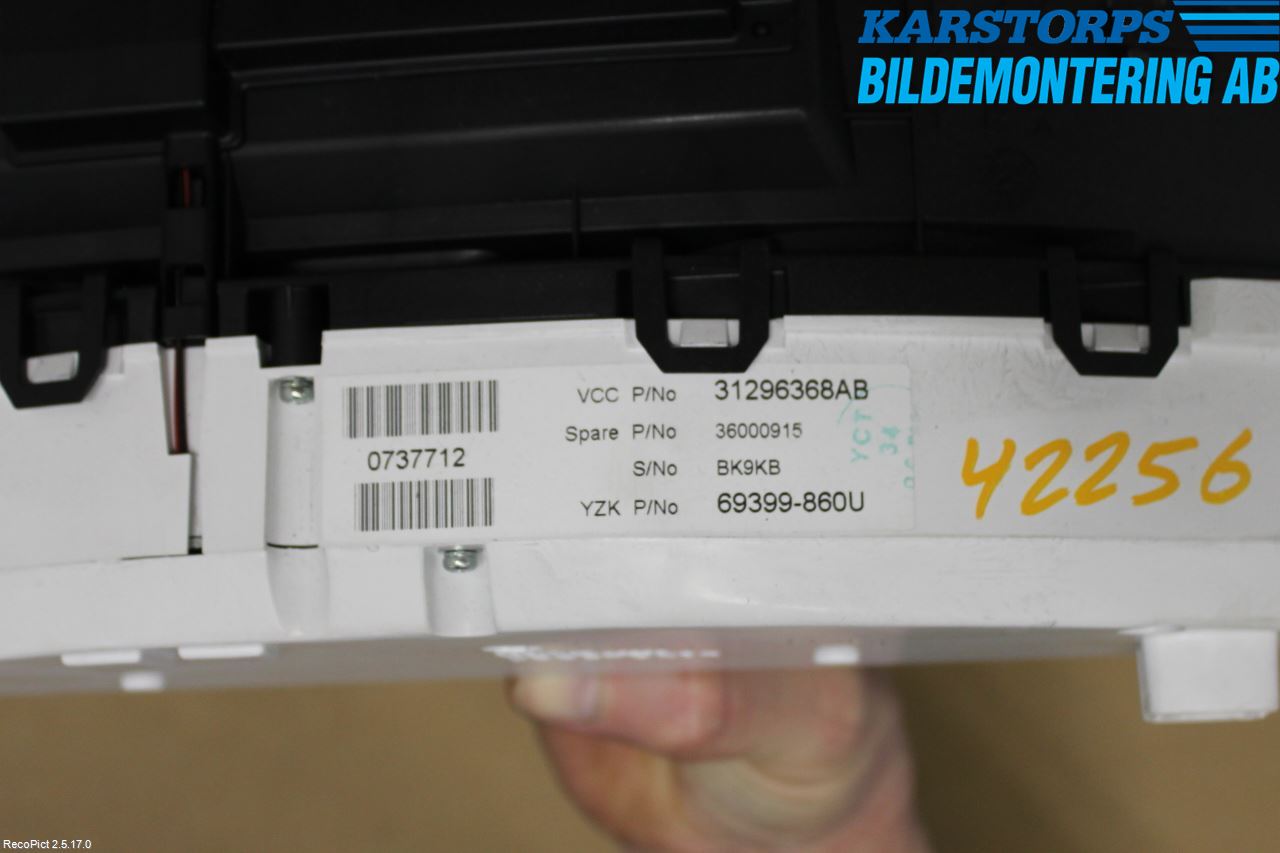 Volvo S60 11-13 Instr Kombinert