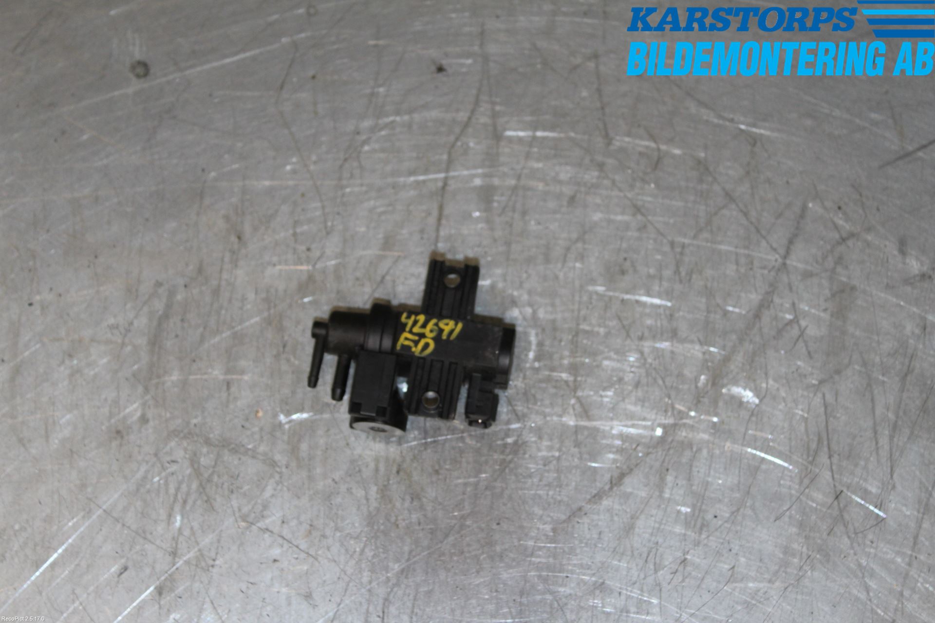 Renault MEGANE IV 16-23 Magnetventil Ladetrykk
