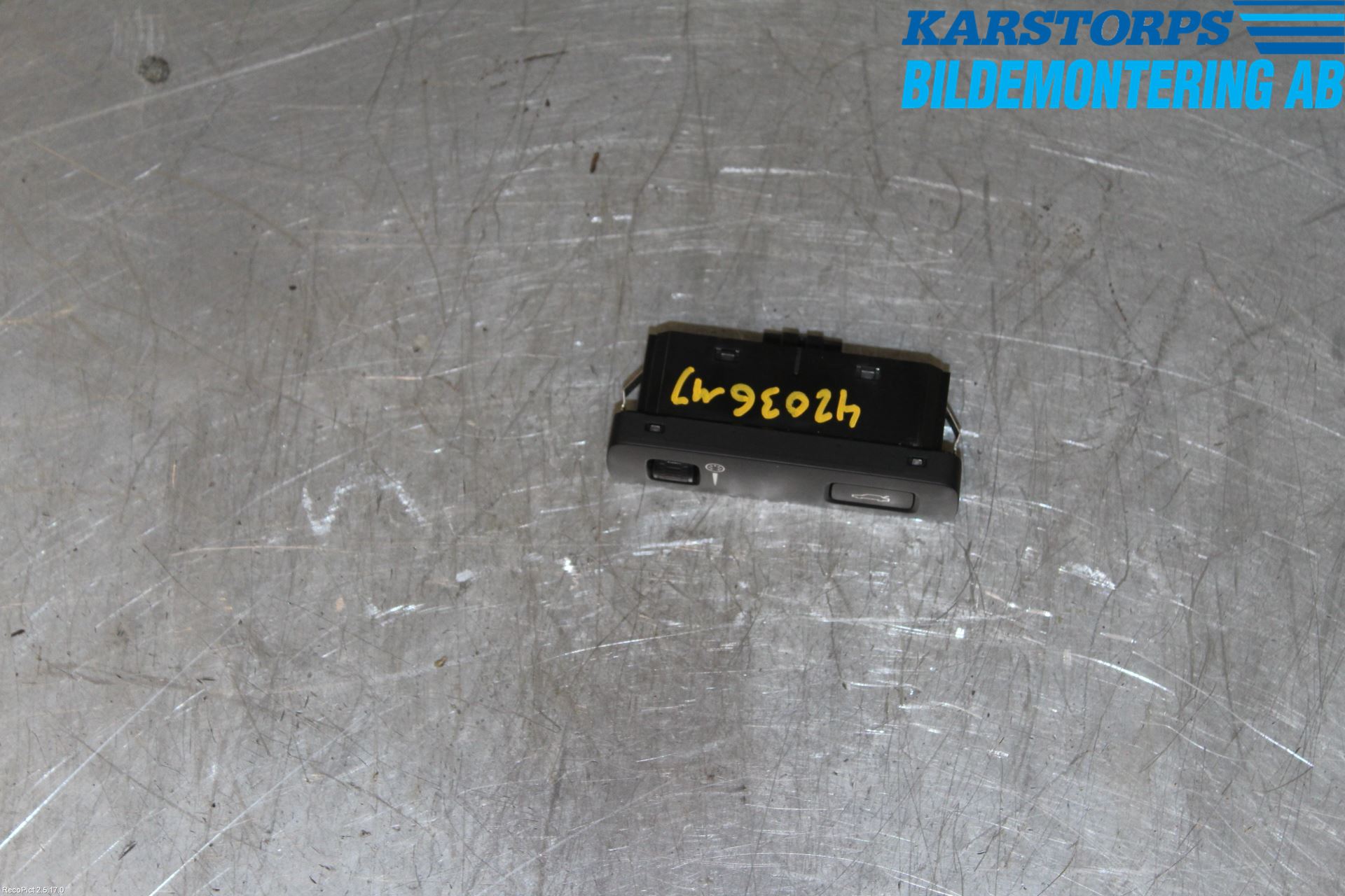 Volvo V90 17->> Bryter Dashbord Lys Dimming