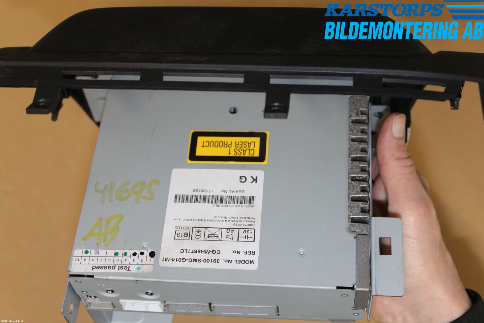 Honda CIVIC 06-11 Stereo Radio Med Cd